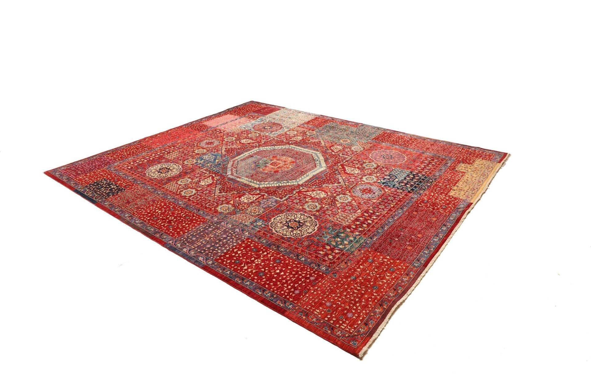 Mamluk Orientteppich aus Pakistan, 254 × 294 cm
