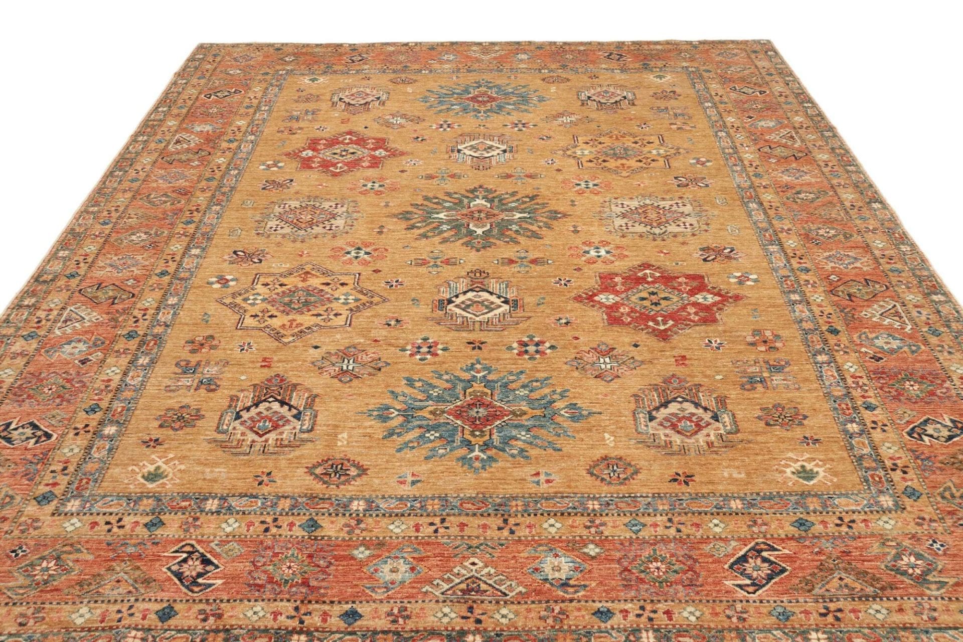 Kazak Orientteppich aus Pakistan, 257 × 307 cm