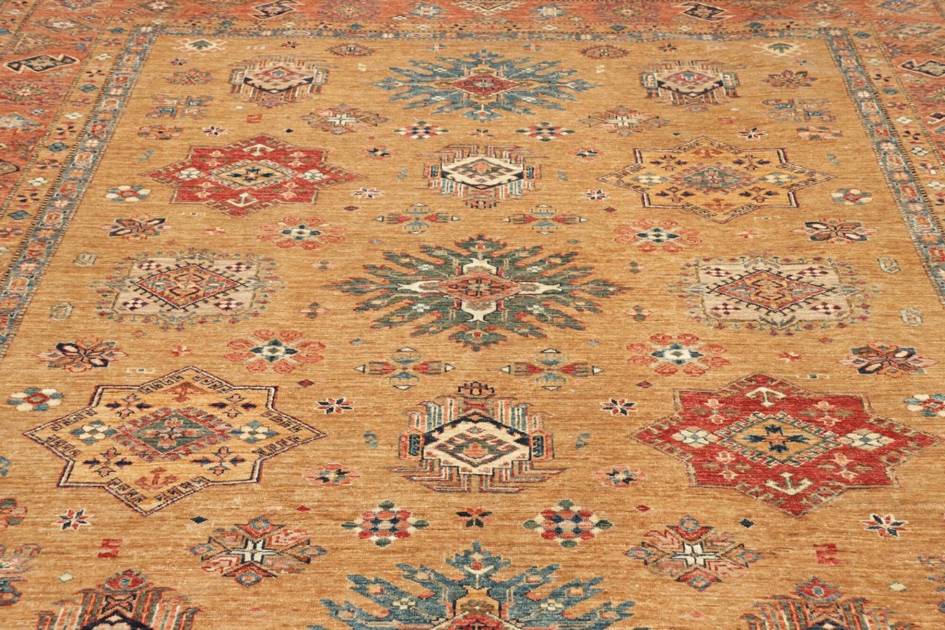 Kazak Orientteppich aus Pakistan, 257 × 307 cm