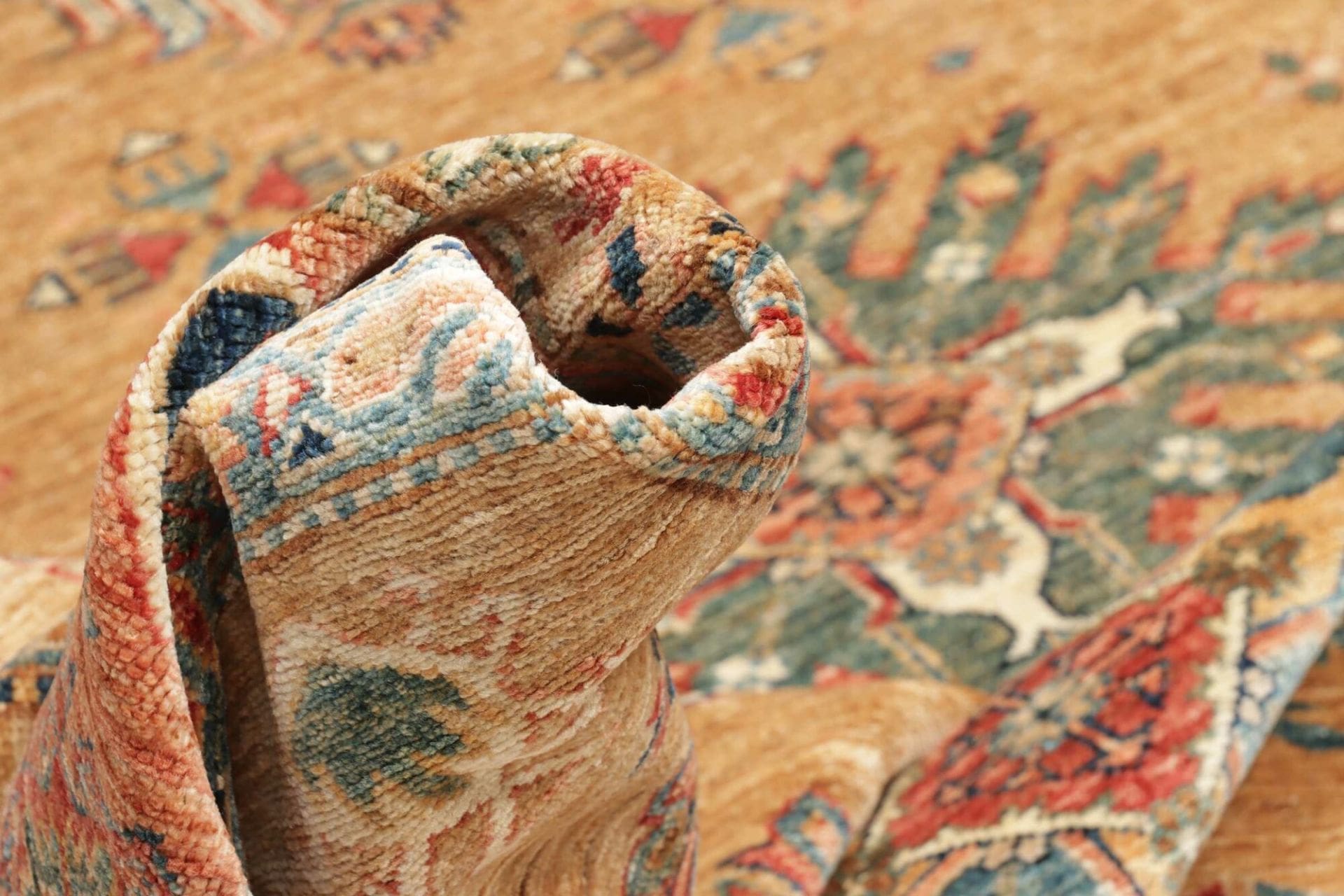 Kazak Orientteppich aus Pakistan, 257 × 307 cm