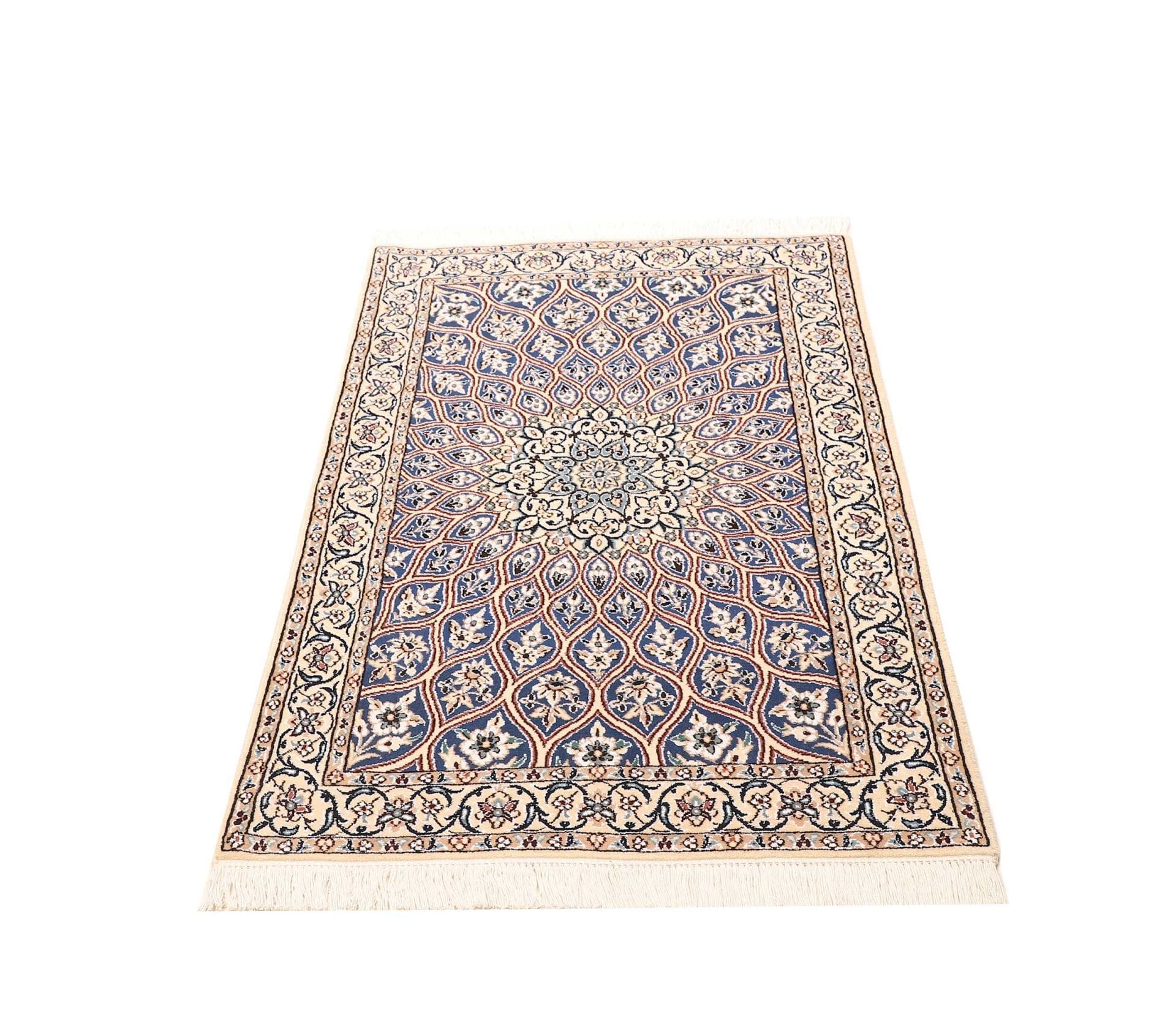 Nain Perserteppich 83 × 121 cm aus Wolle, handgeknüpft