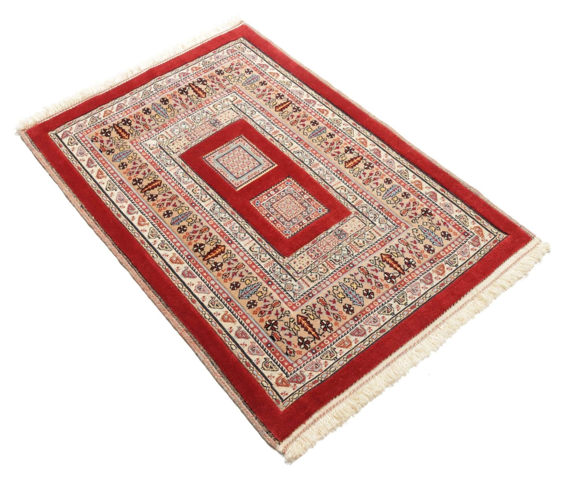 Perserteppich aus Iran, 83 × 116 cm