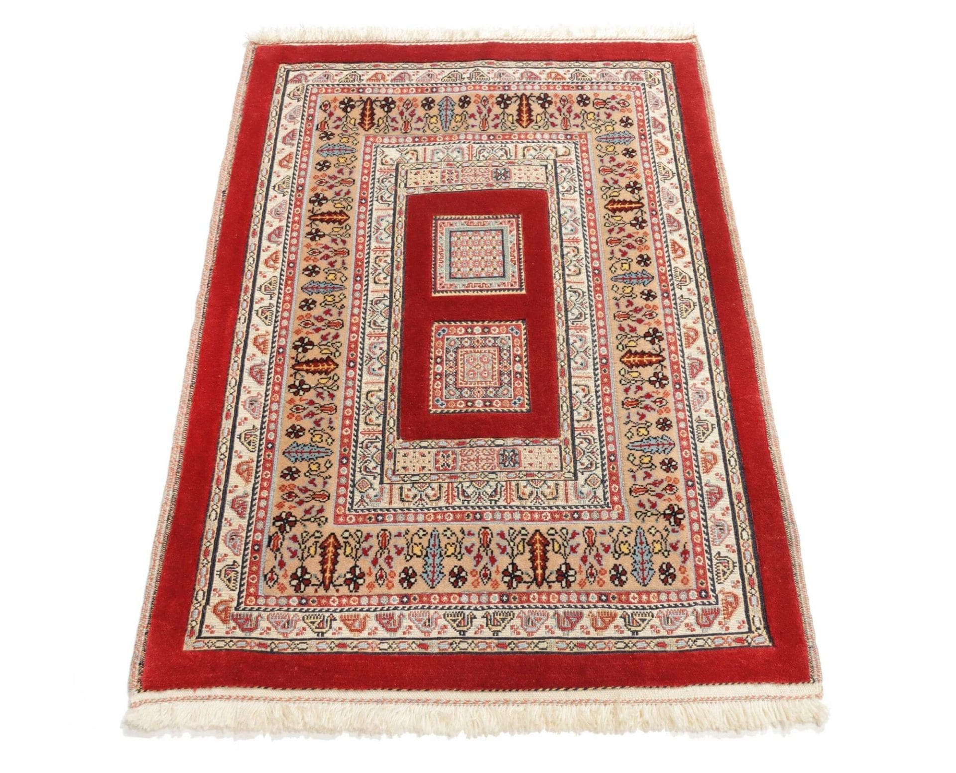 Perserteppich aus Iran, 83 × 116 cm