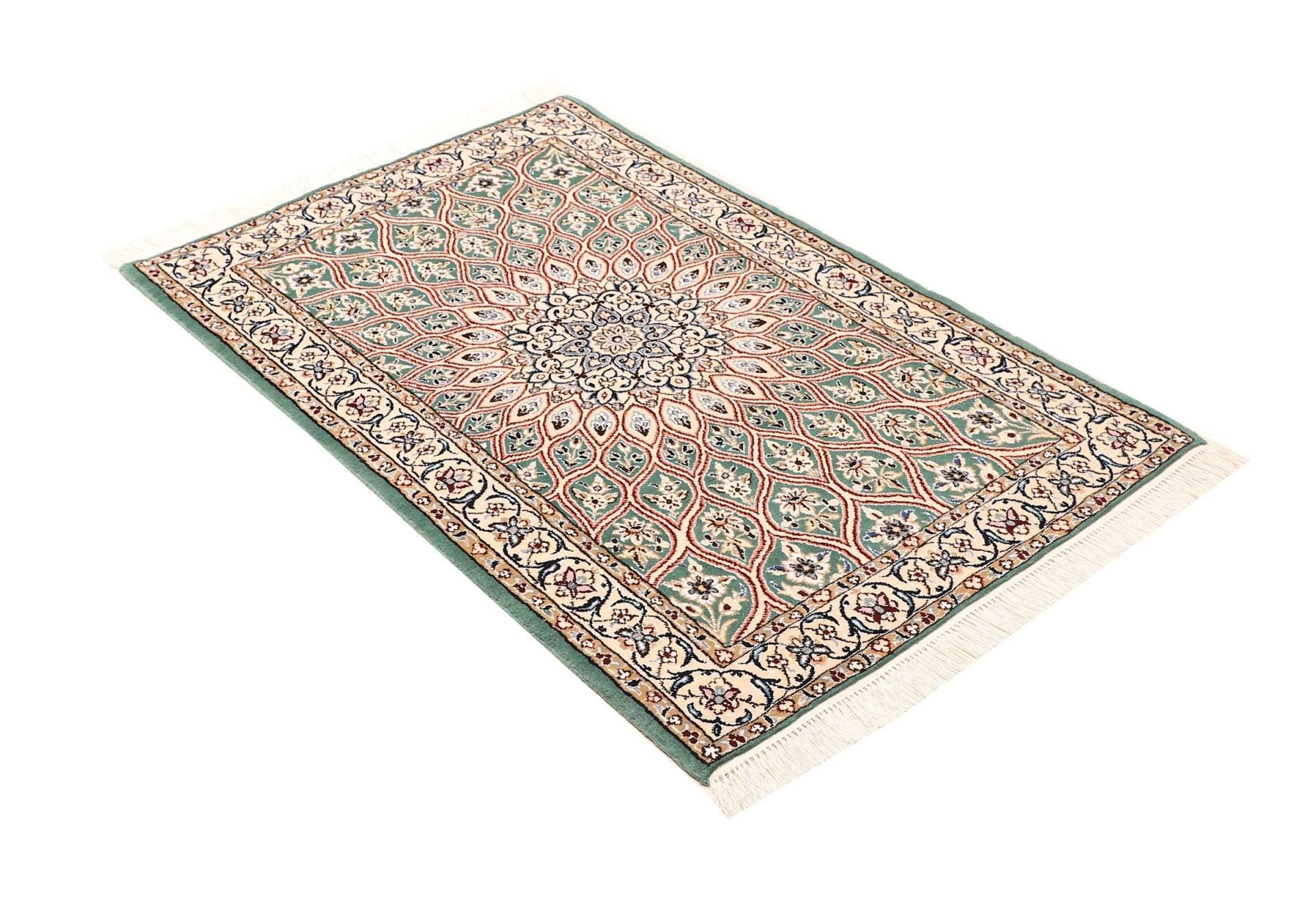 Nain Perserteppich 84 × 126 cm aus Wolle, handgeknüpft