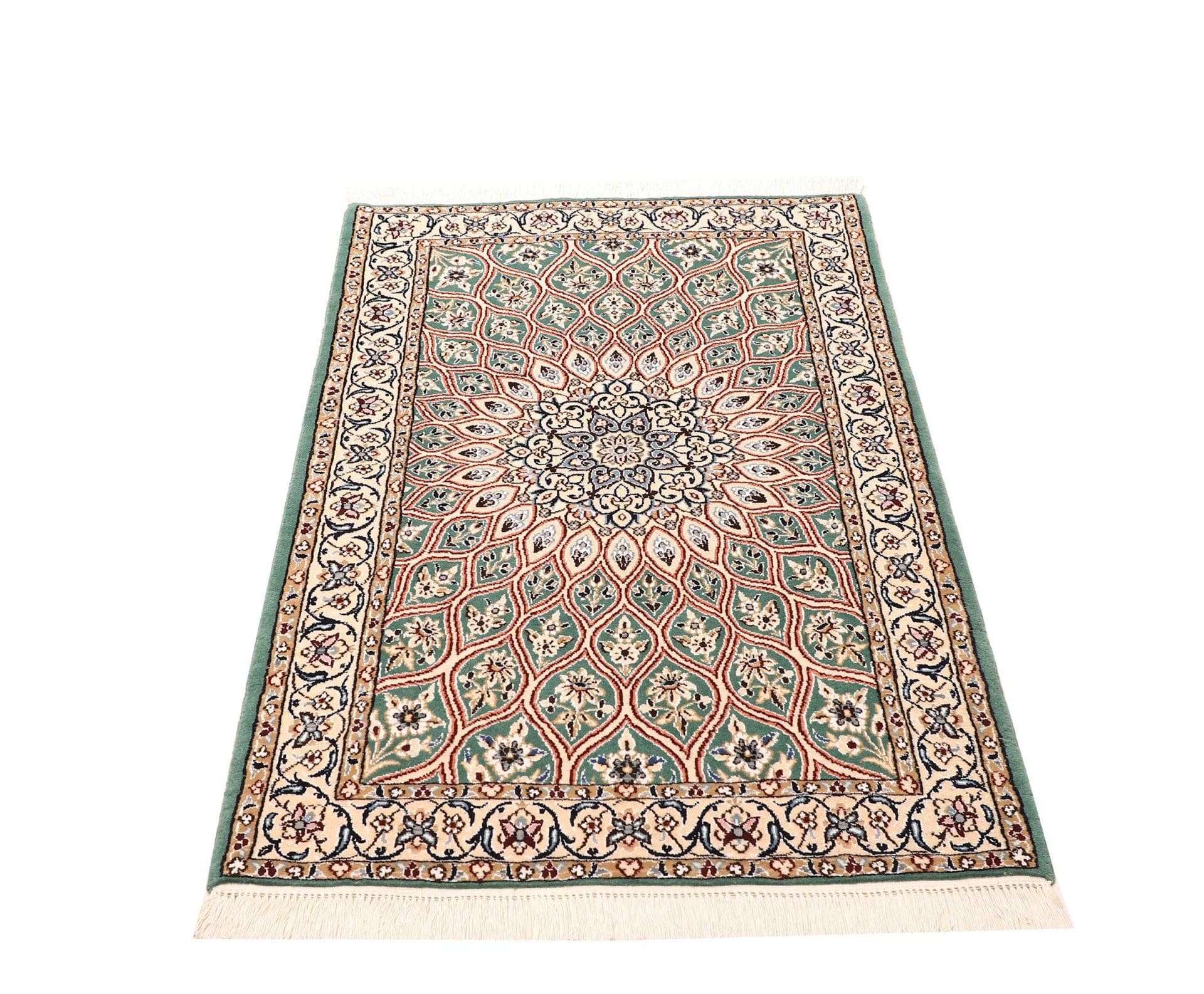Nain Perserteppich 84 × 126 cm aus Wolle, handgeknüpft