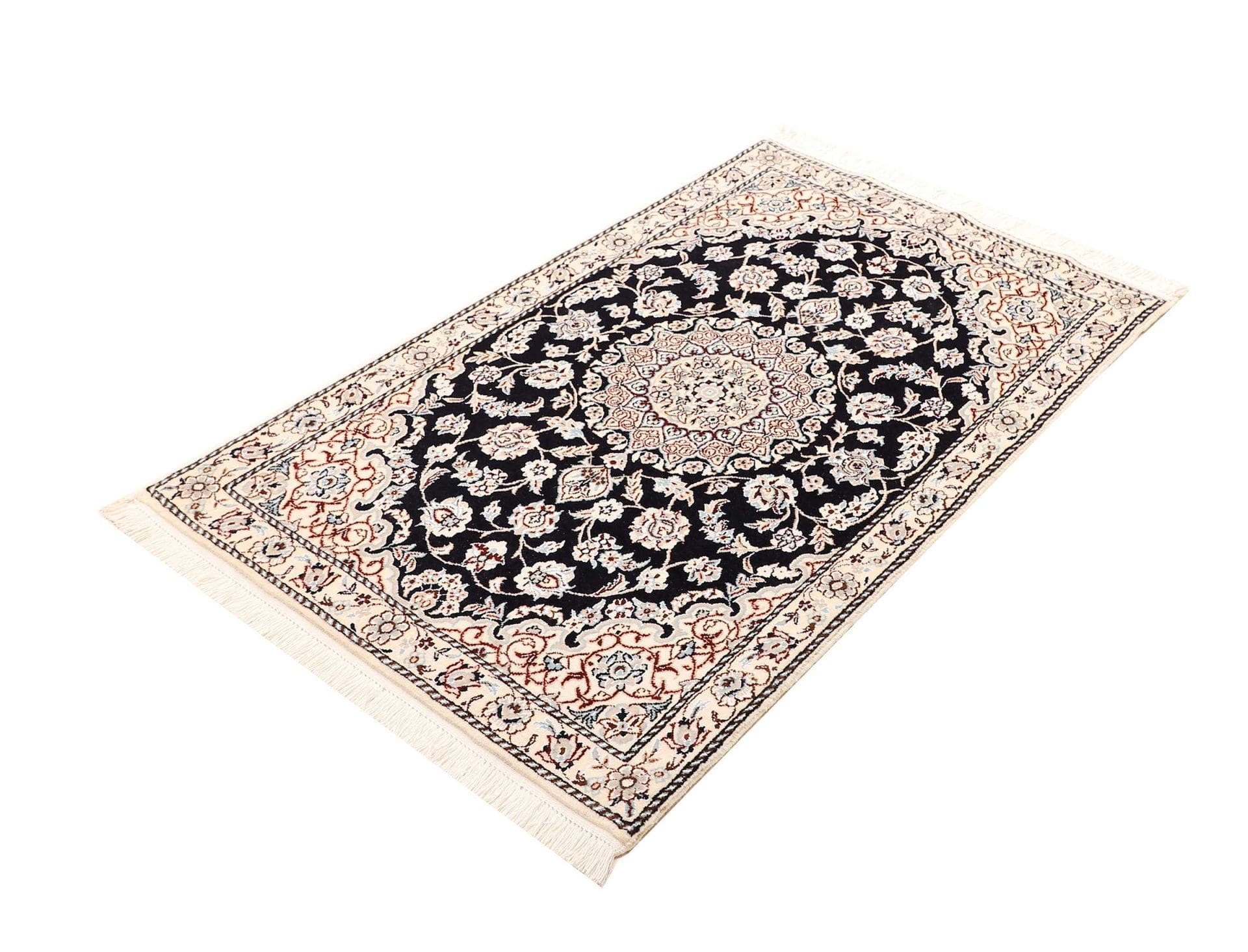 Handgeknüpfter Nain Perserteppich 85 × 130 cm