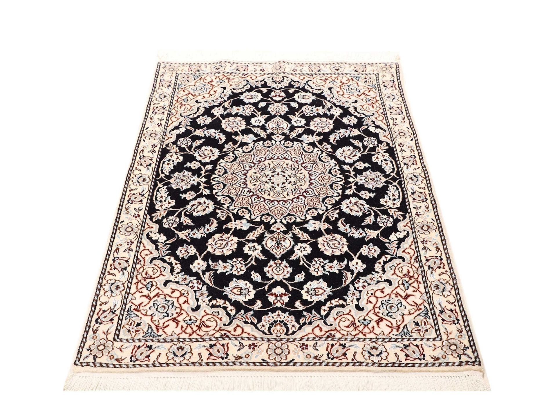 Handgeknüpfter Nain Perserteppich 85 × 130 cm
