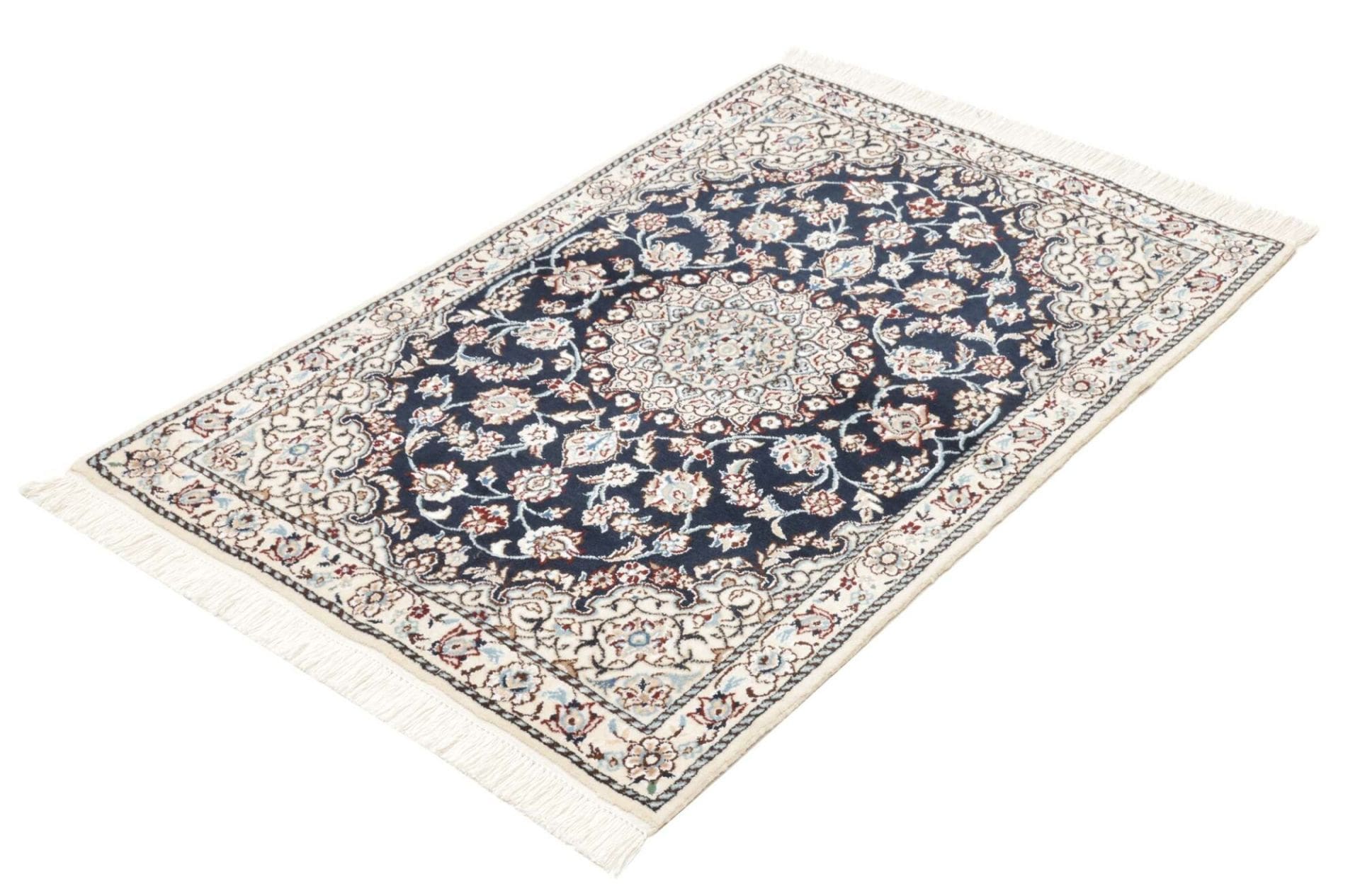 Nain Perserteppich aus Iran, 84 × 119 cm