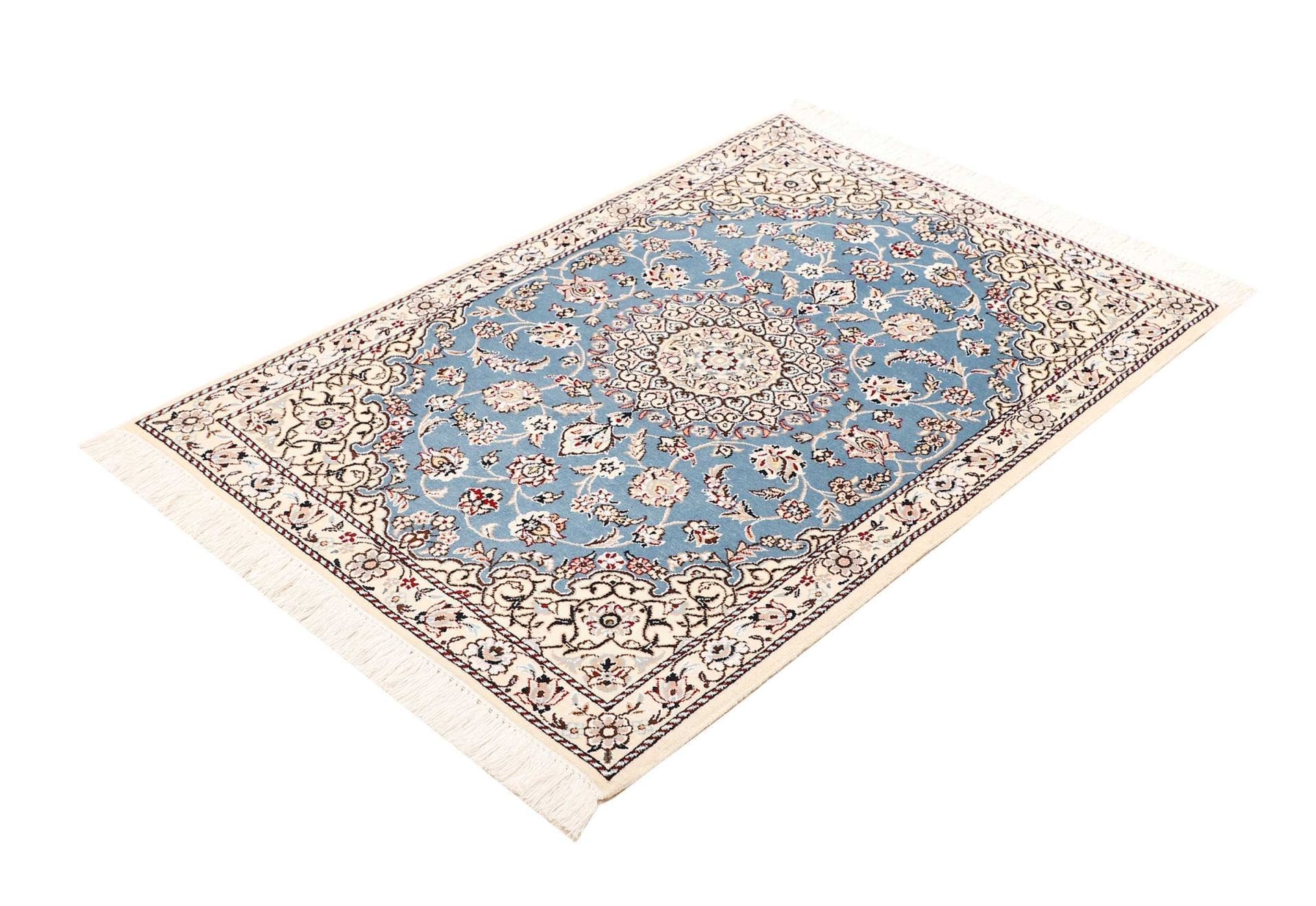 Nain Perserteppich aus Iran, 83 × 118 cm