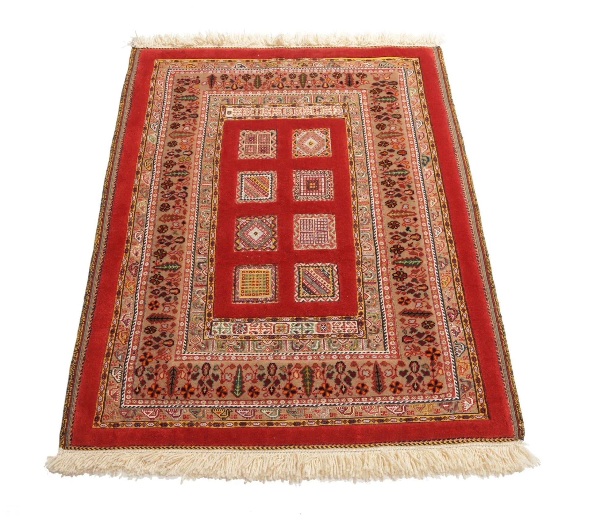 Perserteppich aus Iran, 94 × 118 cm