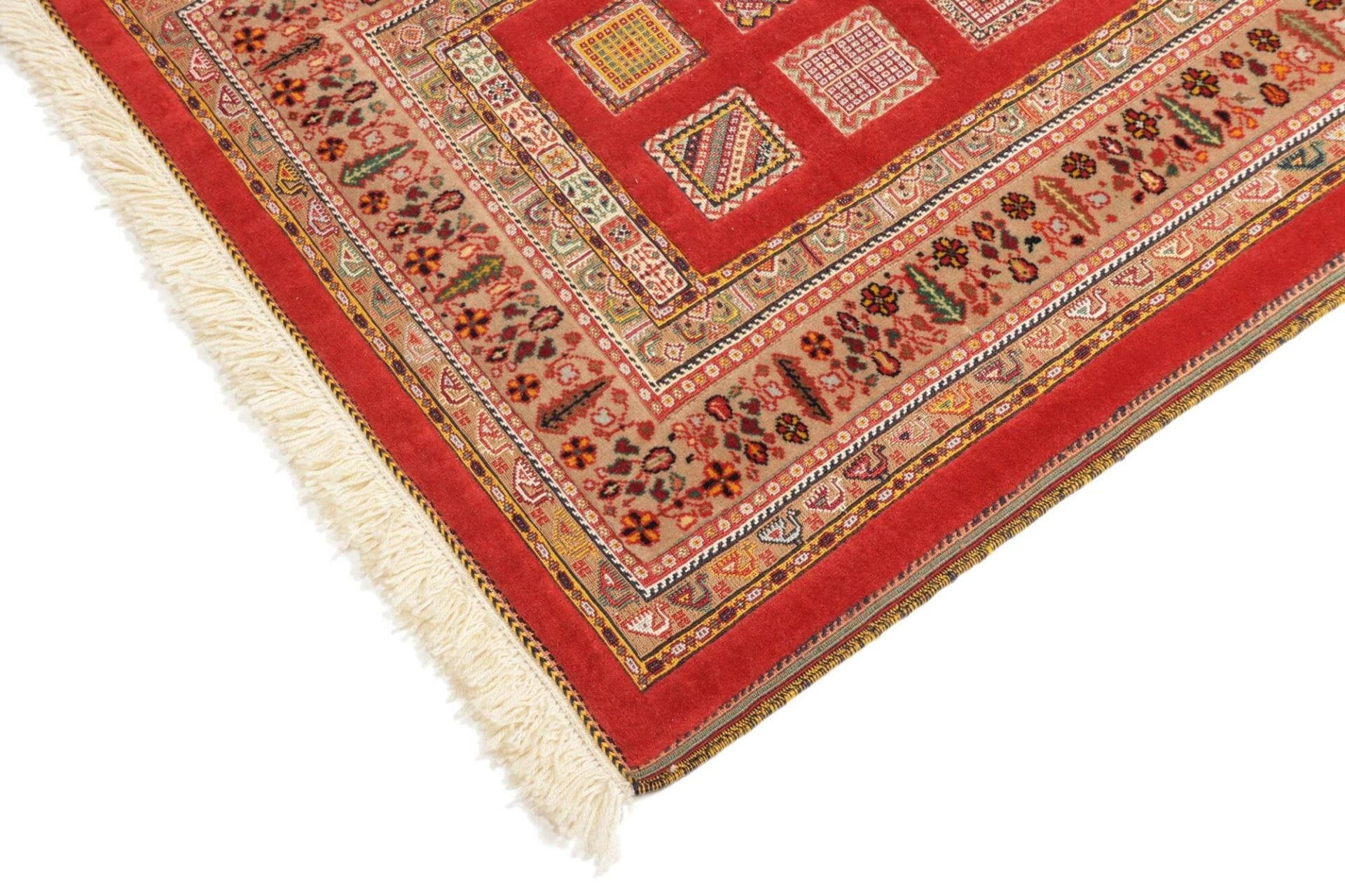 Perserteppich aus Iran, 94 × 118 cm