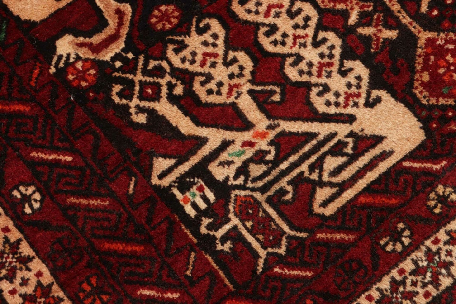 Handgeknüpfter Perserteppich 105 × 190 cm