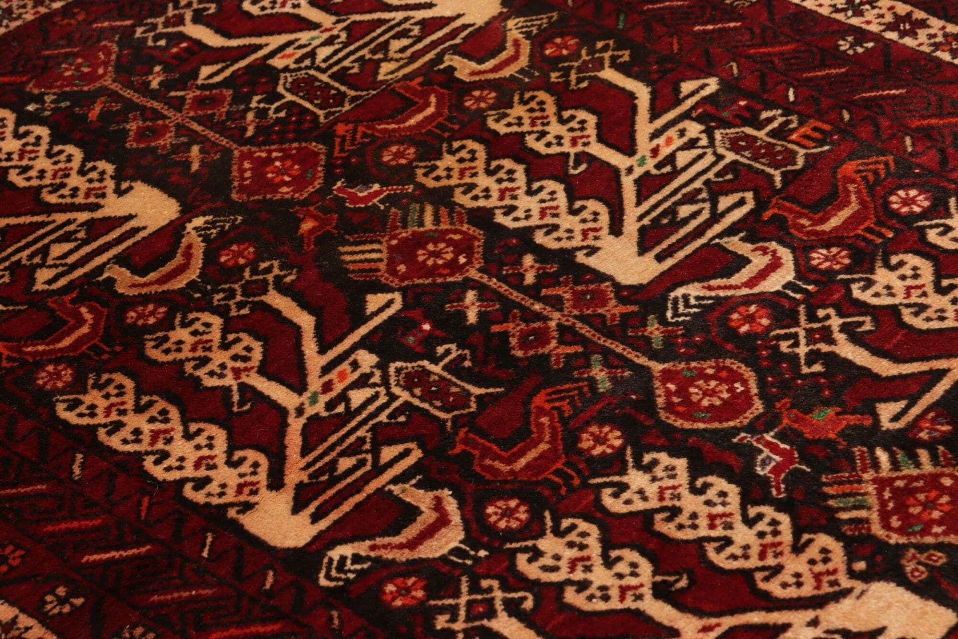 Handgeknüpfter Perserteppich 105 × 190 cm