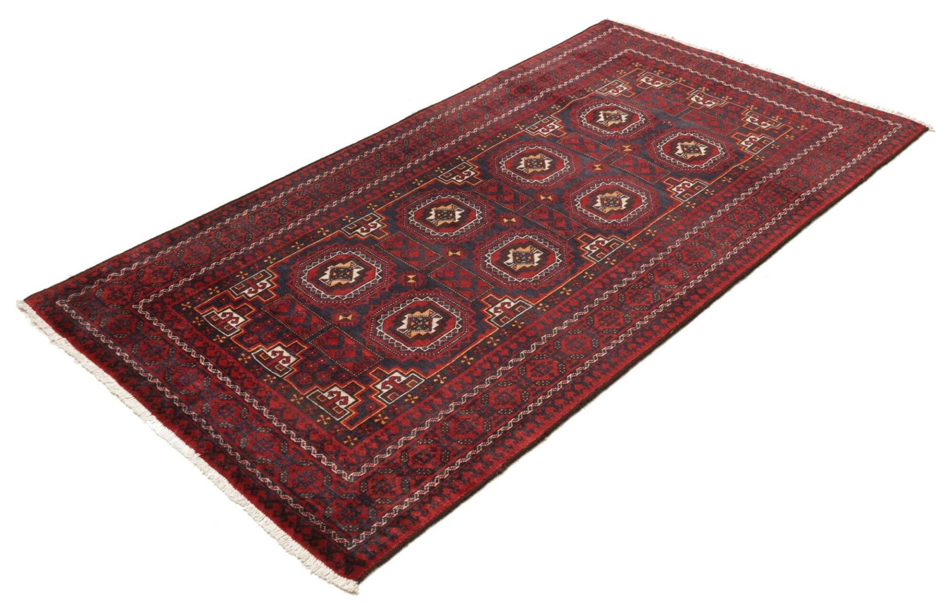 Perserteppich aus Iran, 110 × 202 cm
