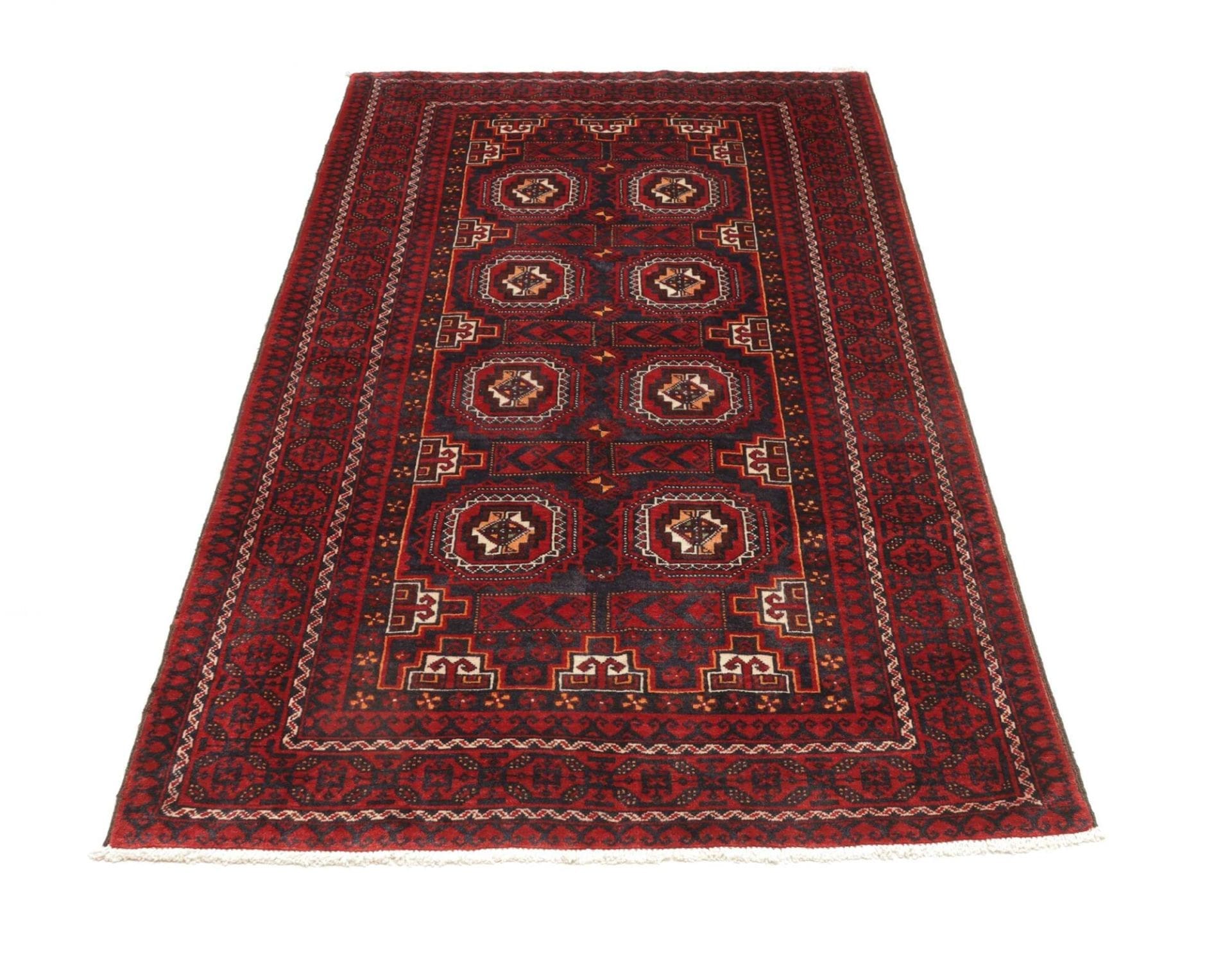 Perserteppich aus Iran, 110 × 202 cm