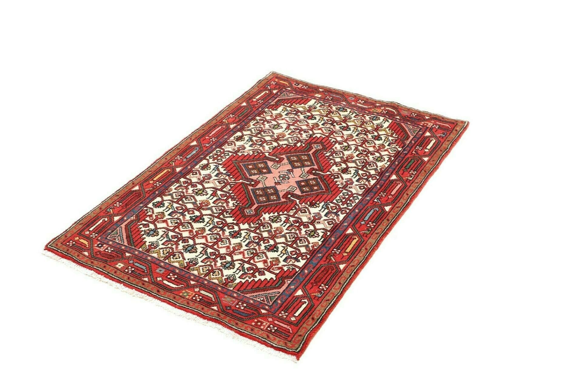 orientteppich-hamadan-83-x-128-cm-handgeknupft-schurwolle-1 Hamadan Perserteppich aus Iran, 83 × 128 cm