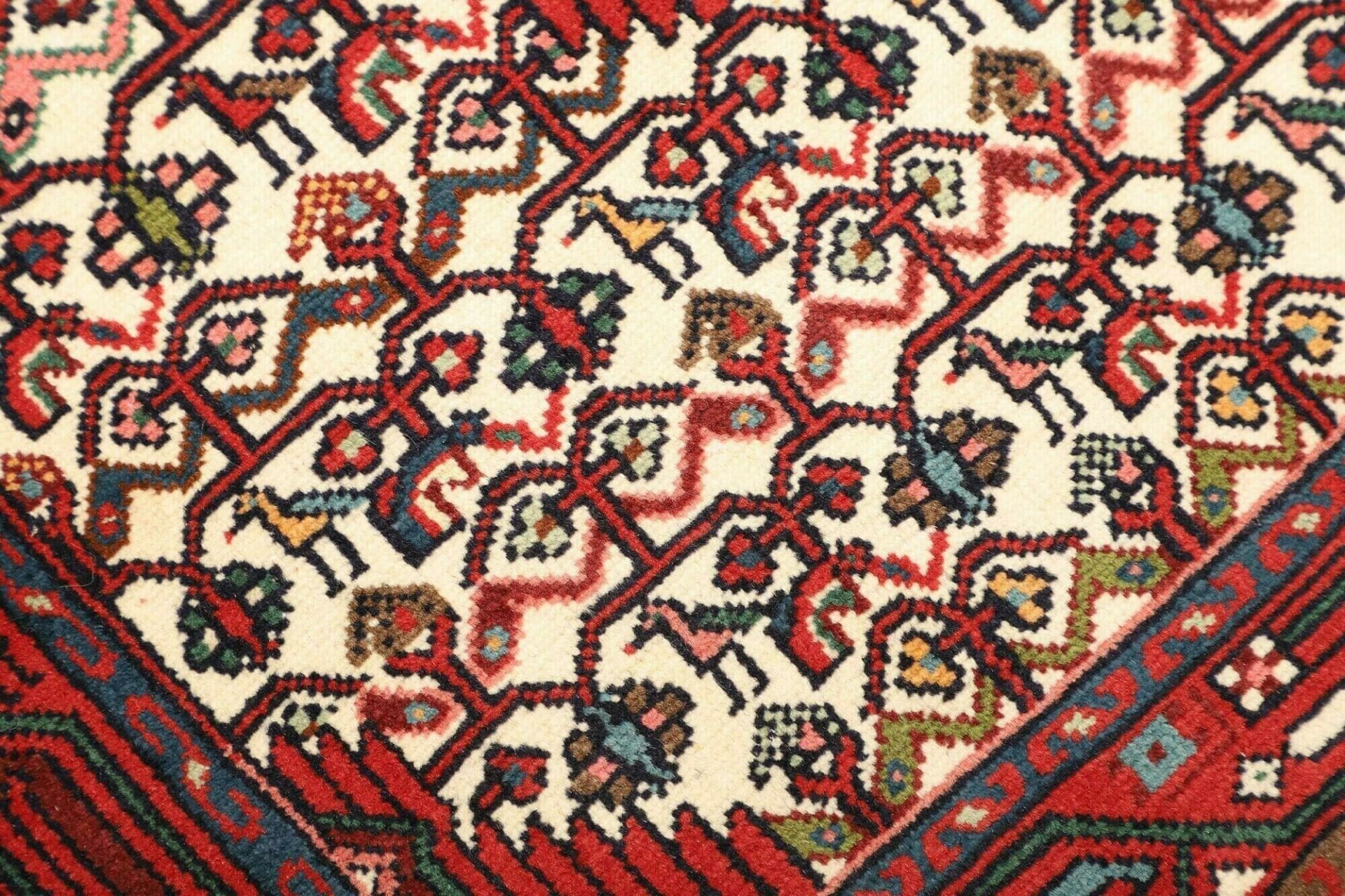 orientteppich-hamadan-83-x-128-cm-handgeknupft-schurwolle-5 Hamadan Perserteppich aus Iran, 83 × 128 cm
