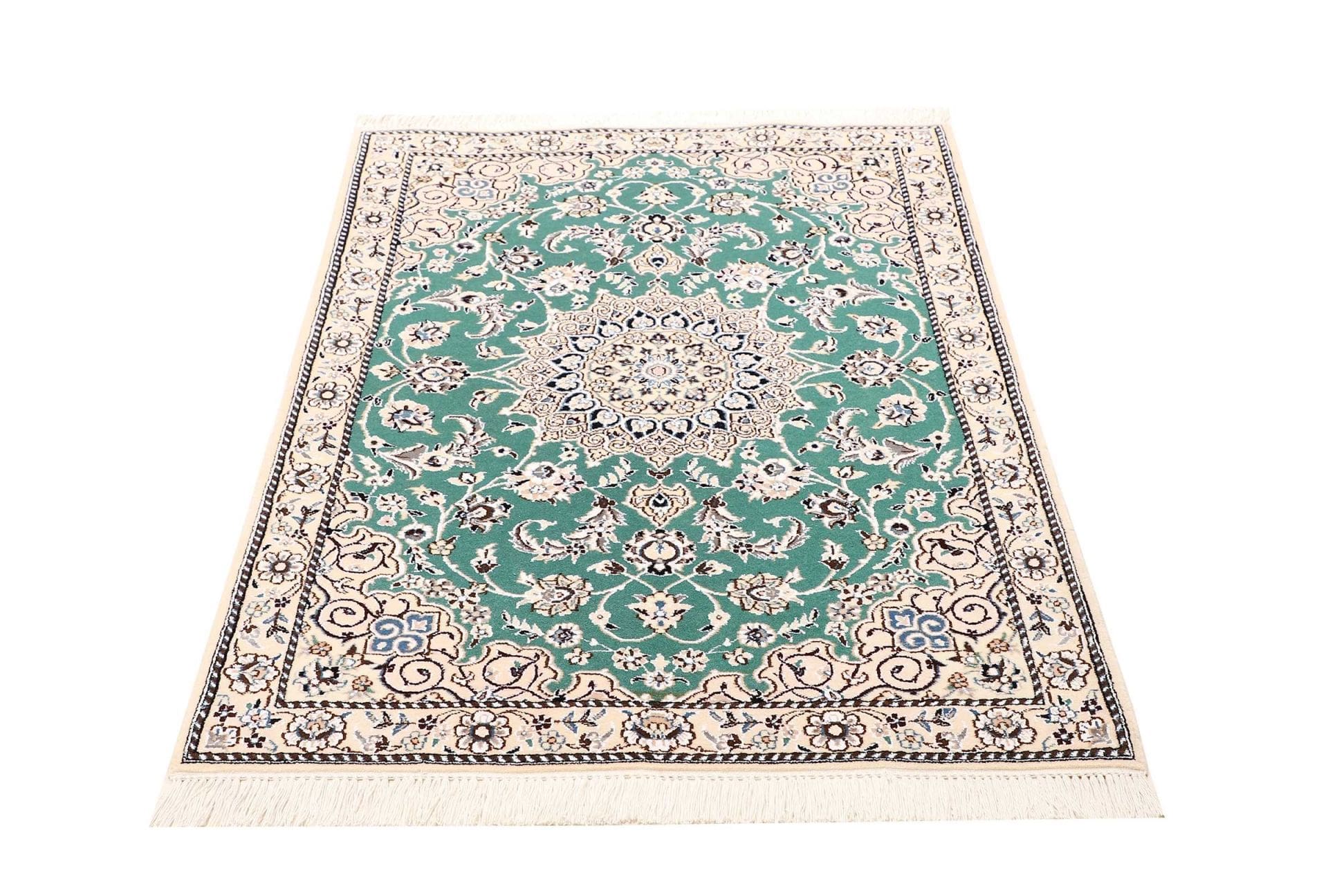 Nain Perserteppich aus Iran, 93 × 127 cm