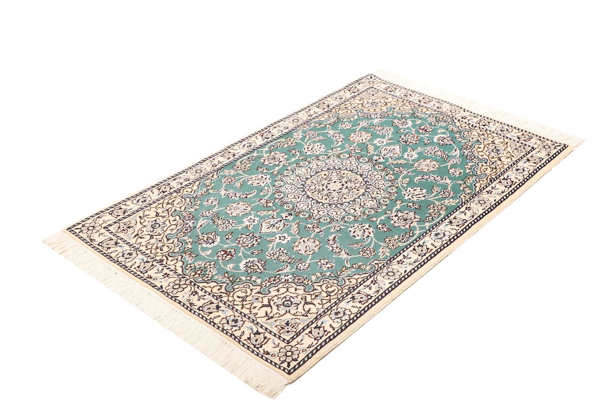 Nain Perserteppich 84 × 127 cm aus Wolle, handgeknüpft