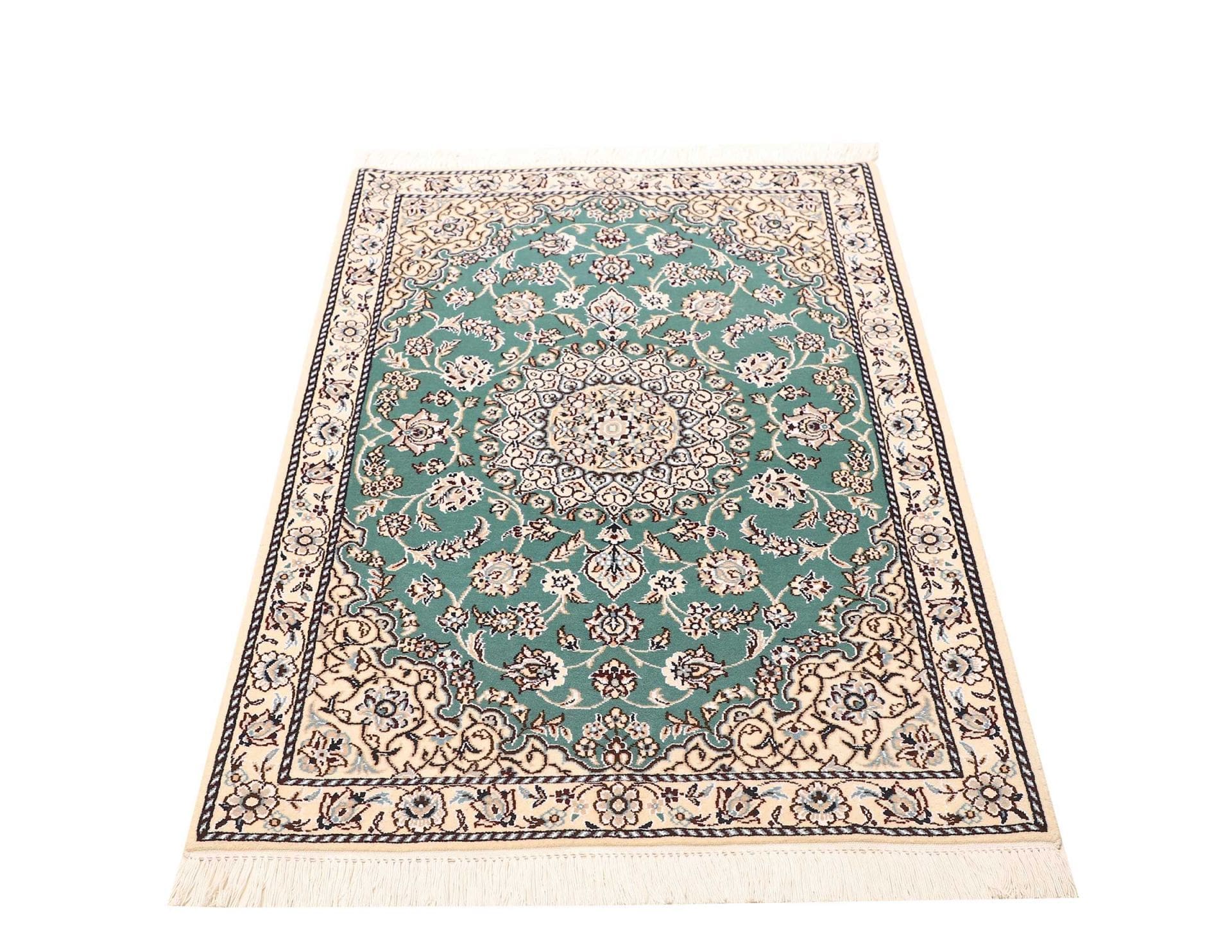 Nain Perserteppich 84 × 127 cm aus Wolle, handgeknüpft