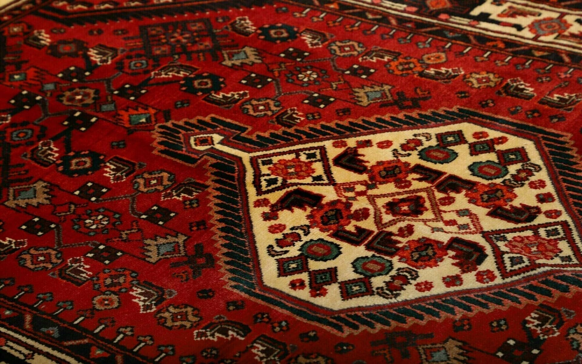 hamadan-teppich-138-x-232cm-herati-muster-handgeknupft-perserteppich-6 Hamadan Herati Perserteppich aus Iran, 138 × 232 cm