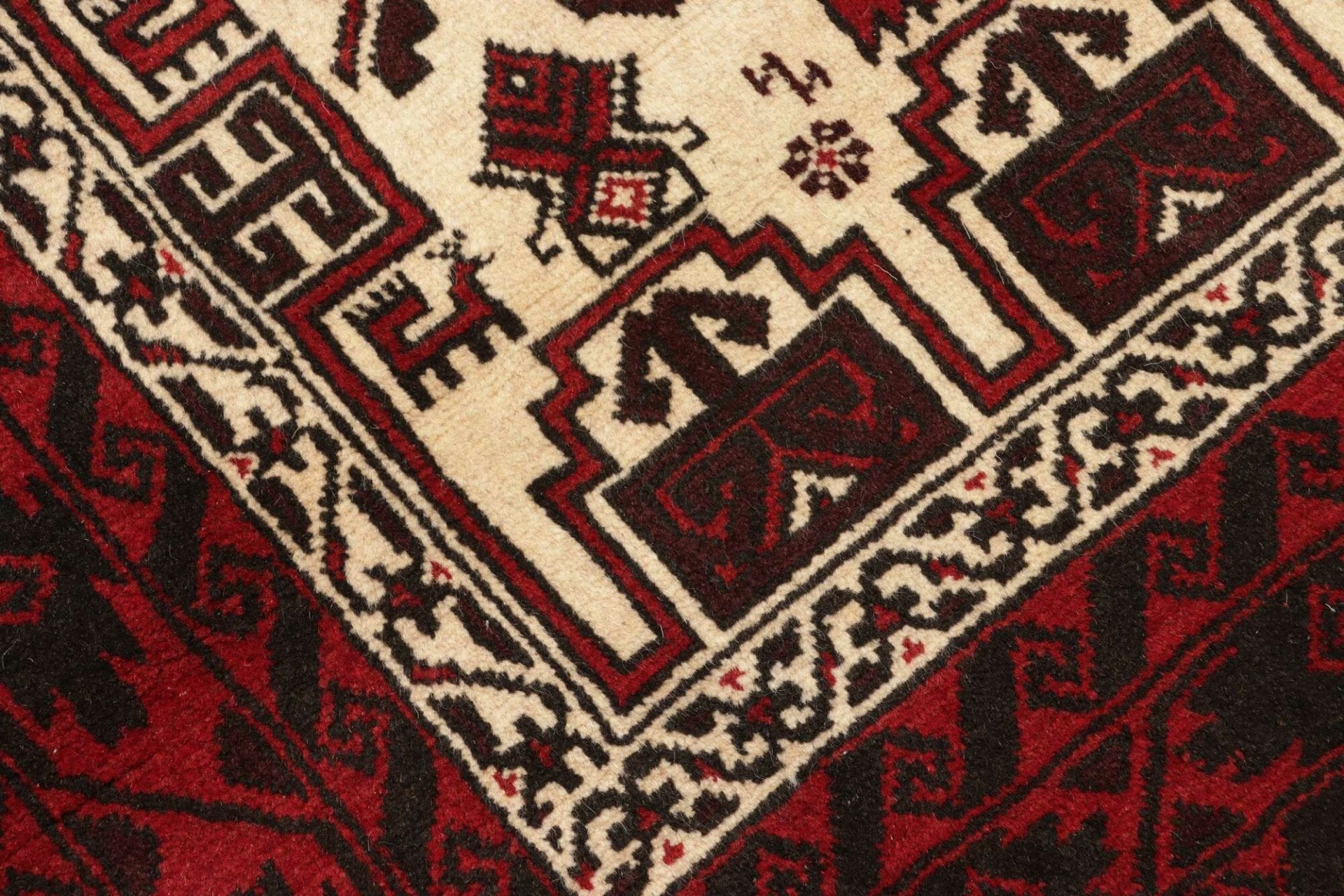 Perserteppich aus Iran, 106 × 197 cm