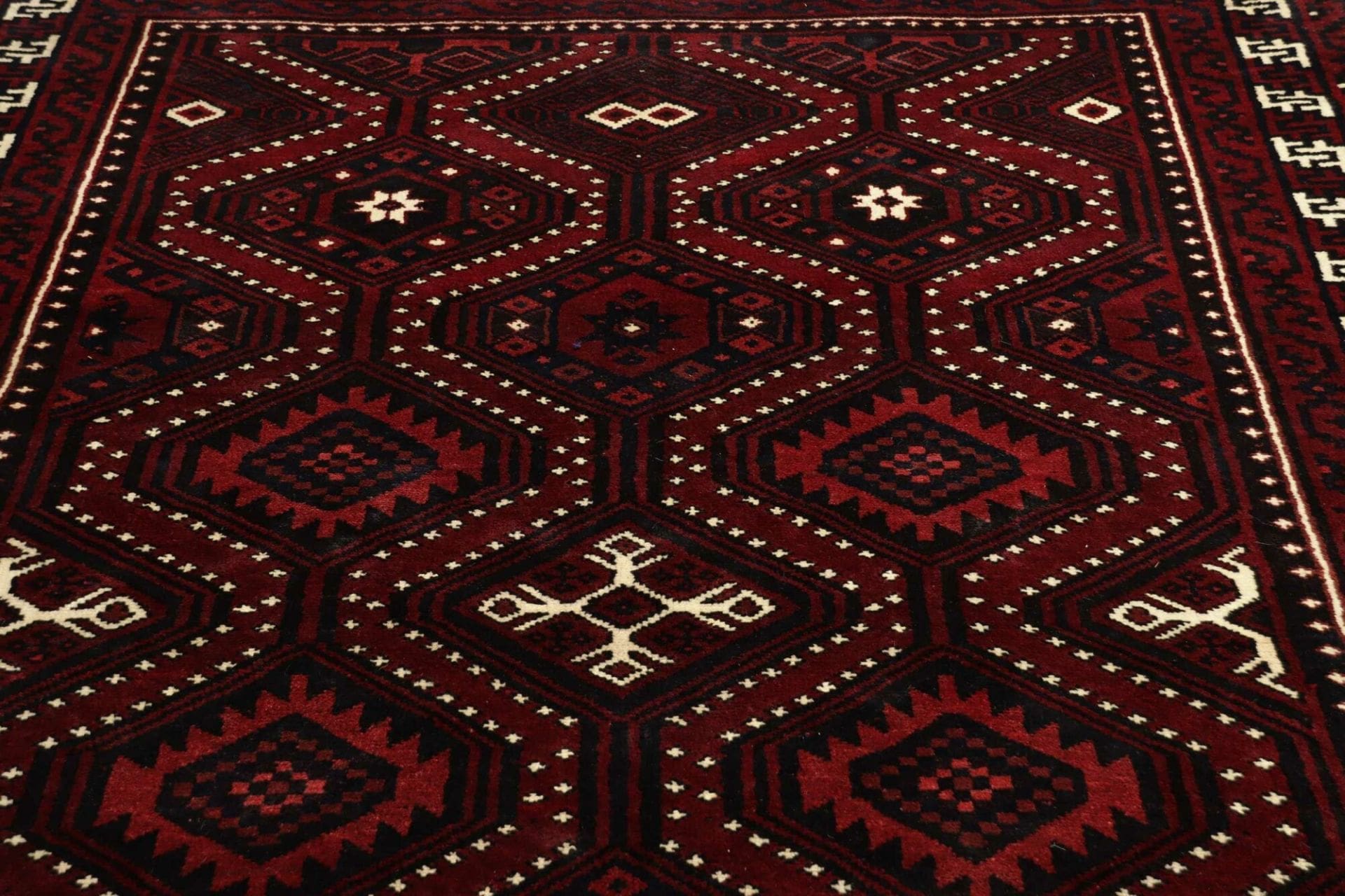 Loribaft Perserteppich 179 × 263 cm aus Wolle, handgeknüpft