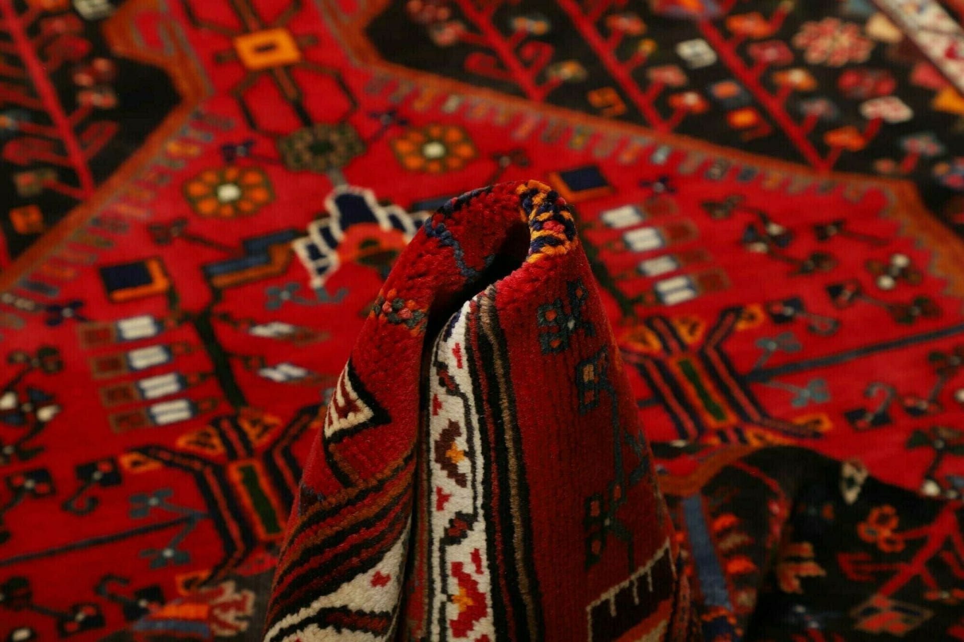 Hamadan Herati Perserteppich 140 × 225 cm aus Wolle, handgeknüpft