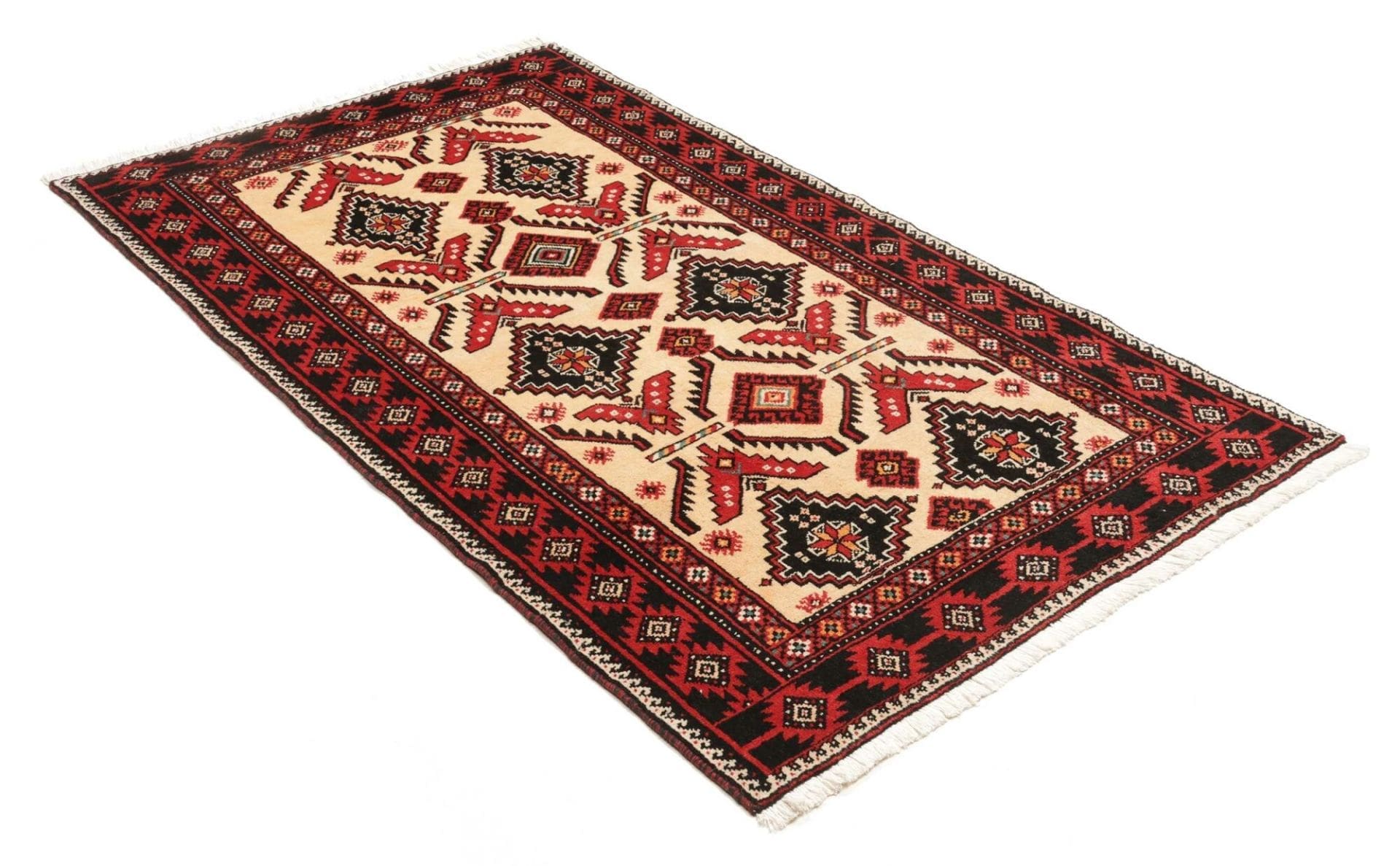 Perserteppich aus Iran, 113 × 200 cm
