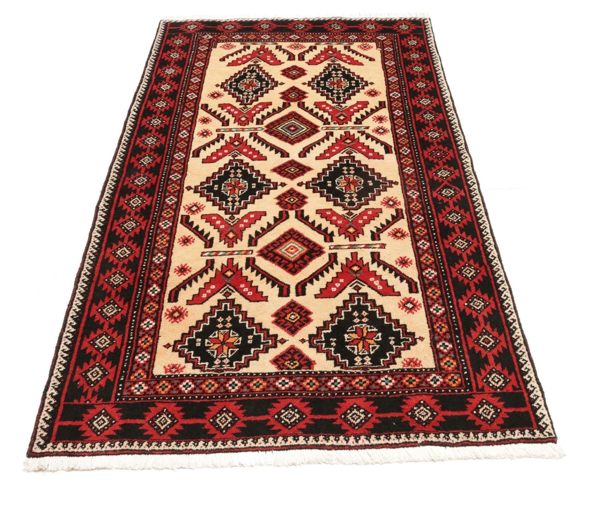 Perserteppich aus Iran, 113 × 200 cm
