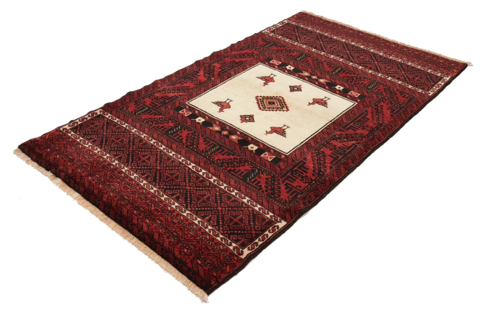 Perserteppich aus Iran, 113 × 190 cm