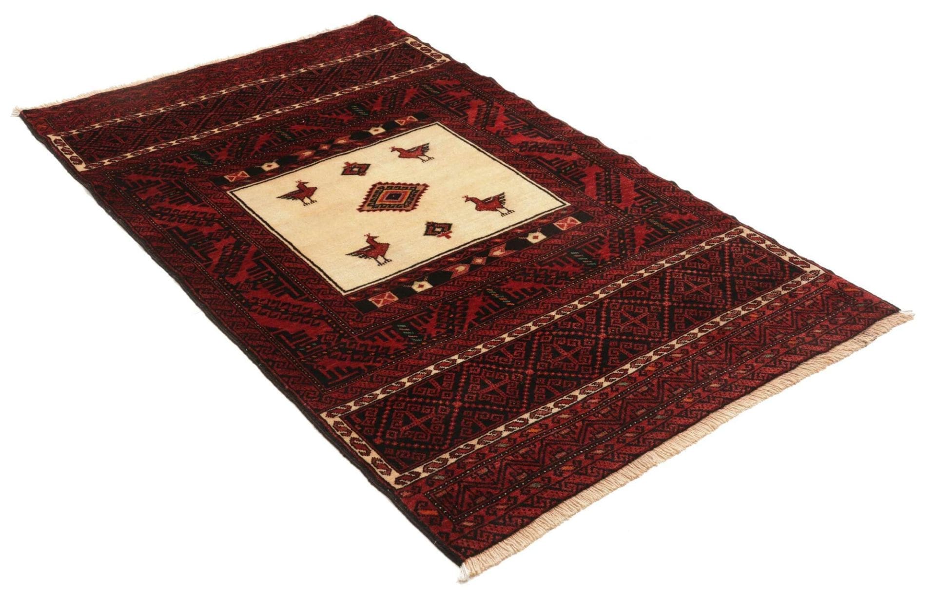 Perserteppich aus Iran, 113 × 190 cm