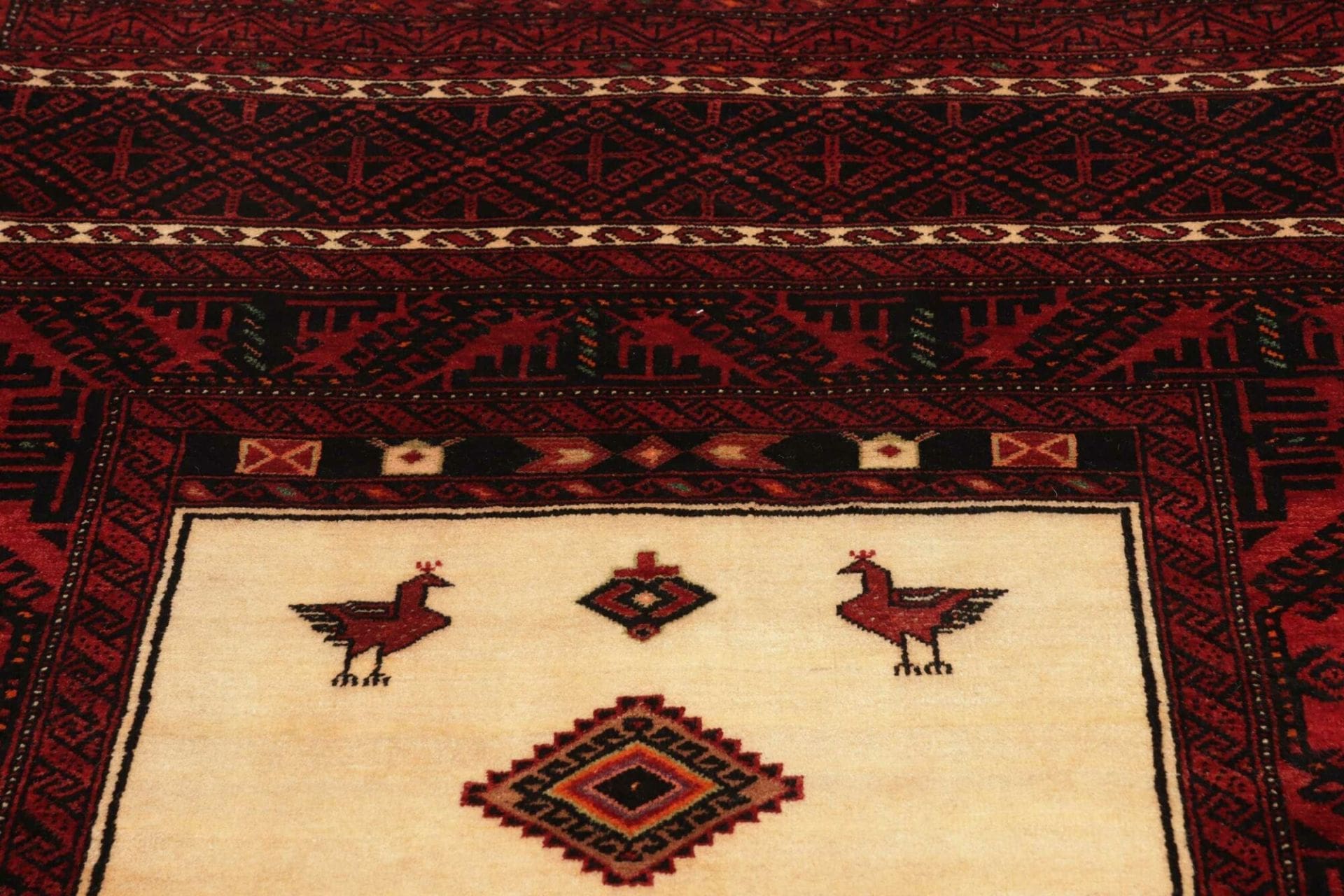 Perserteppich aus Iran, 113 × 190 cm