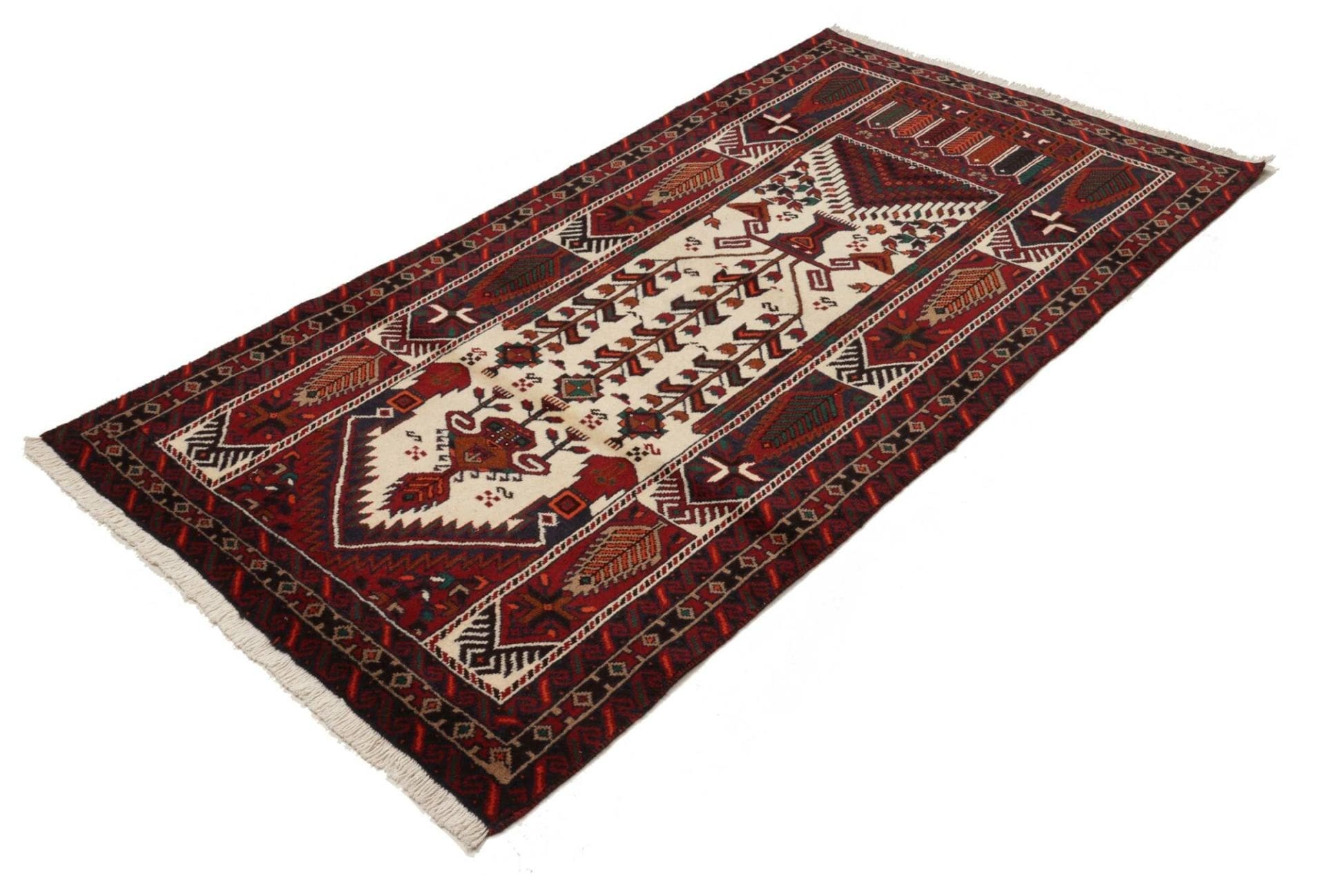 perserteppich-104-x-191cm-aus-schurwolle-handgeknupft-nain-muster-1 Nain Perserteppich aus Iran, 104 × 191 cm