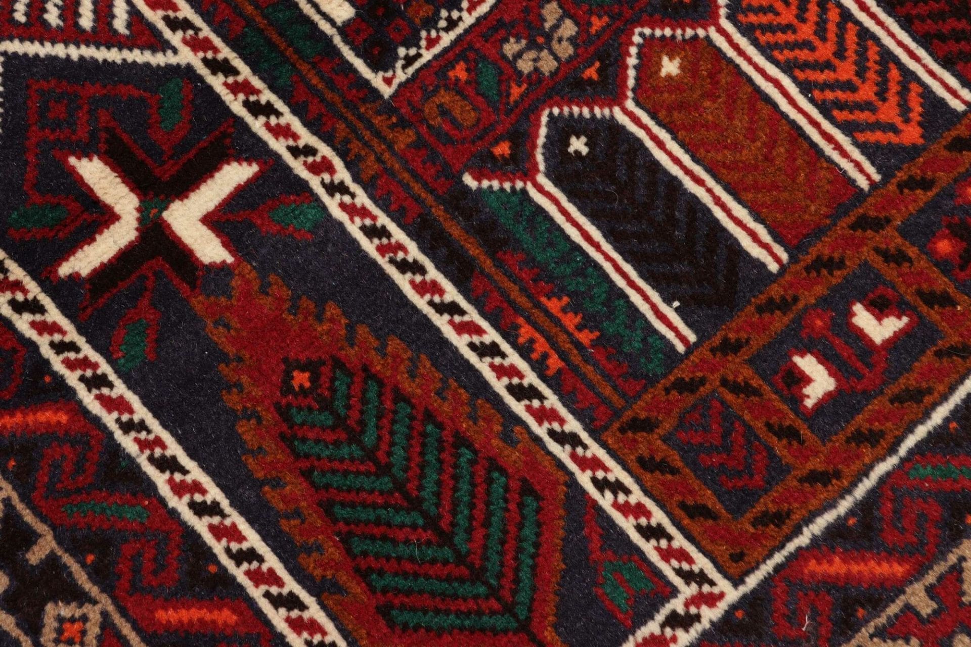 perserteppich-104-x-191cm-aus-schurwolle-handgeknupft-nain-muster-5 Nain Perserteppich aus Iran, 104 × 191 cm