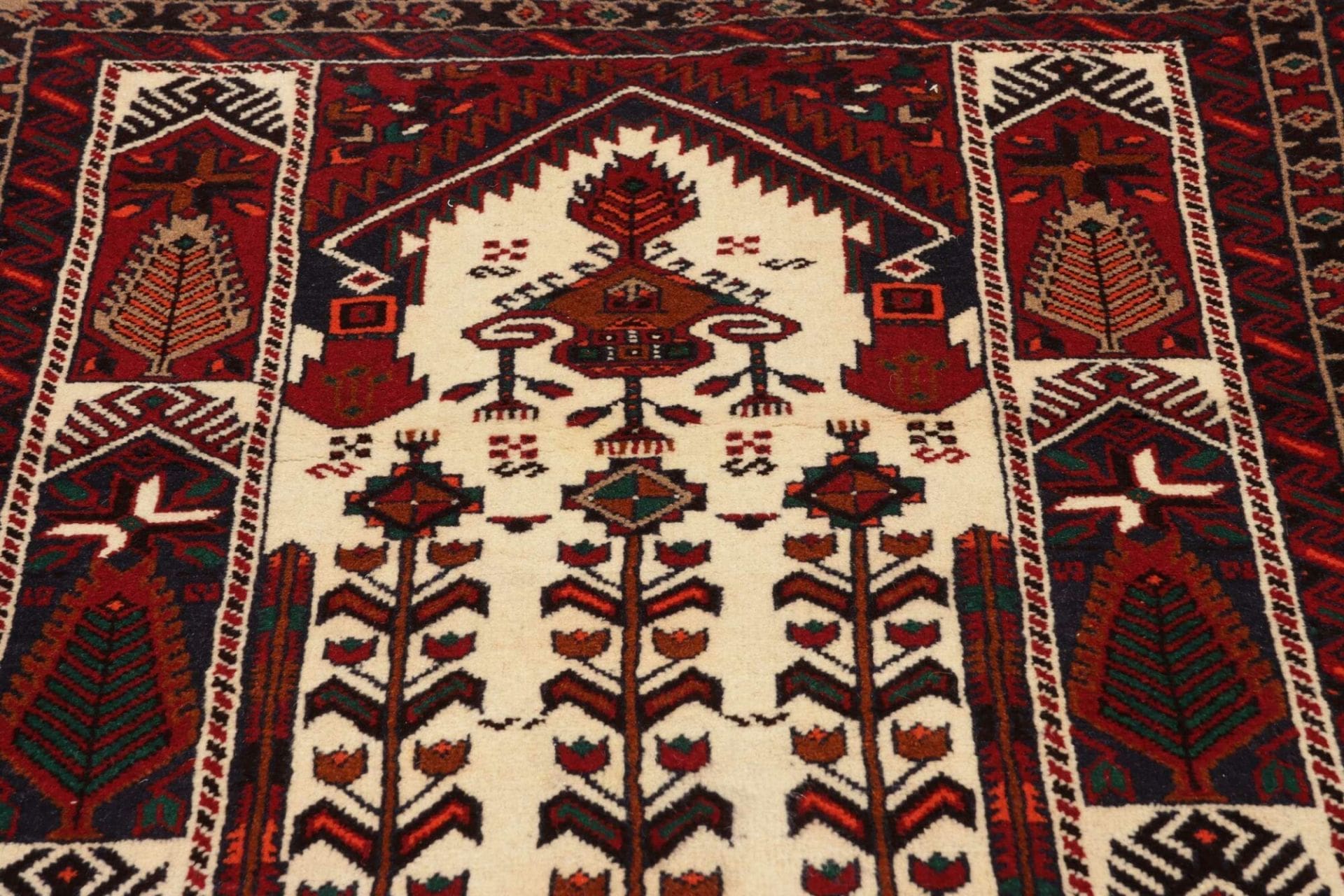 perserteppich-104-x-191cm-aus-schurwolle-handgeknupft-nain-muster-7 Nain Perserteppich aus Iran, 104 × 191 cm