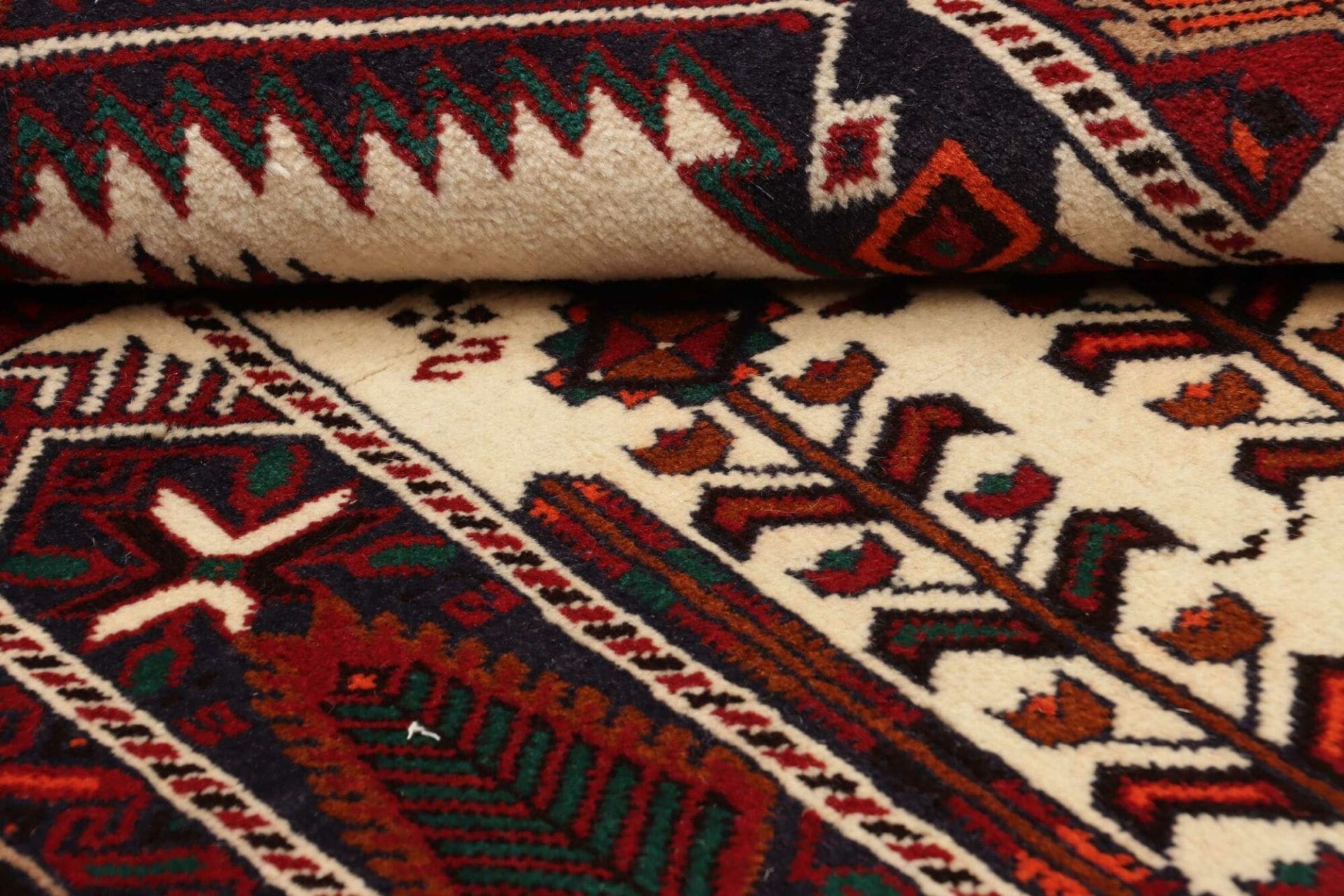 perserteppich-104-x-191cm-aus-schurwolle-handgeknupft-nain-muster-9 Nain Perserteppich aus Iran, 104 × 191 cm