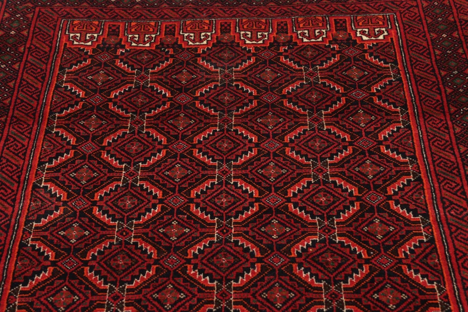 Handgeknüpfter Perserteppich 113 × 207 cm