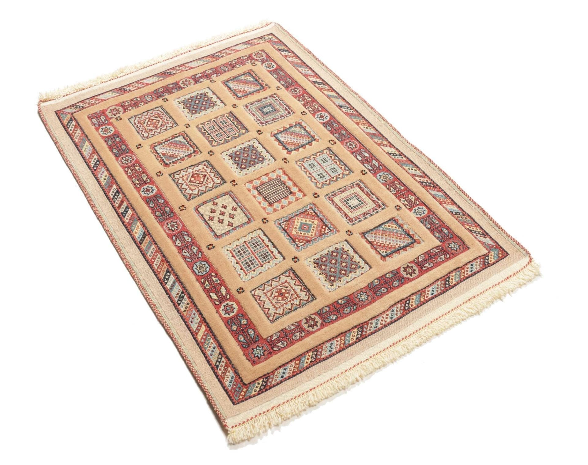 Perserteppich aus Iran, 88 × 118 cm