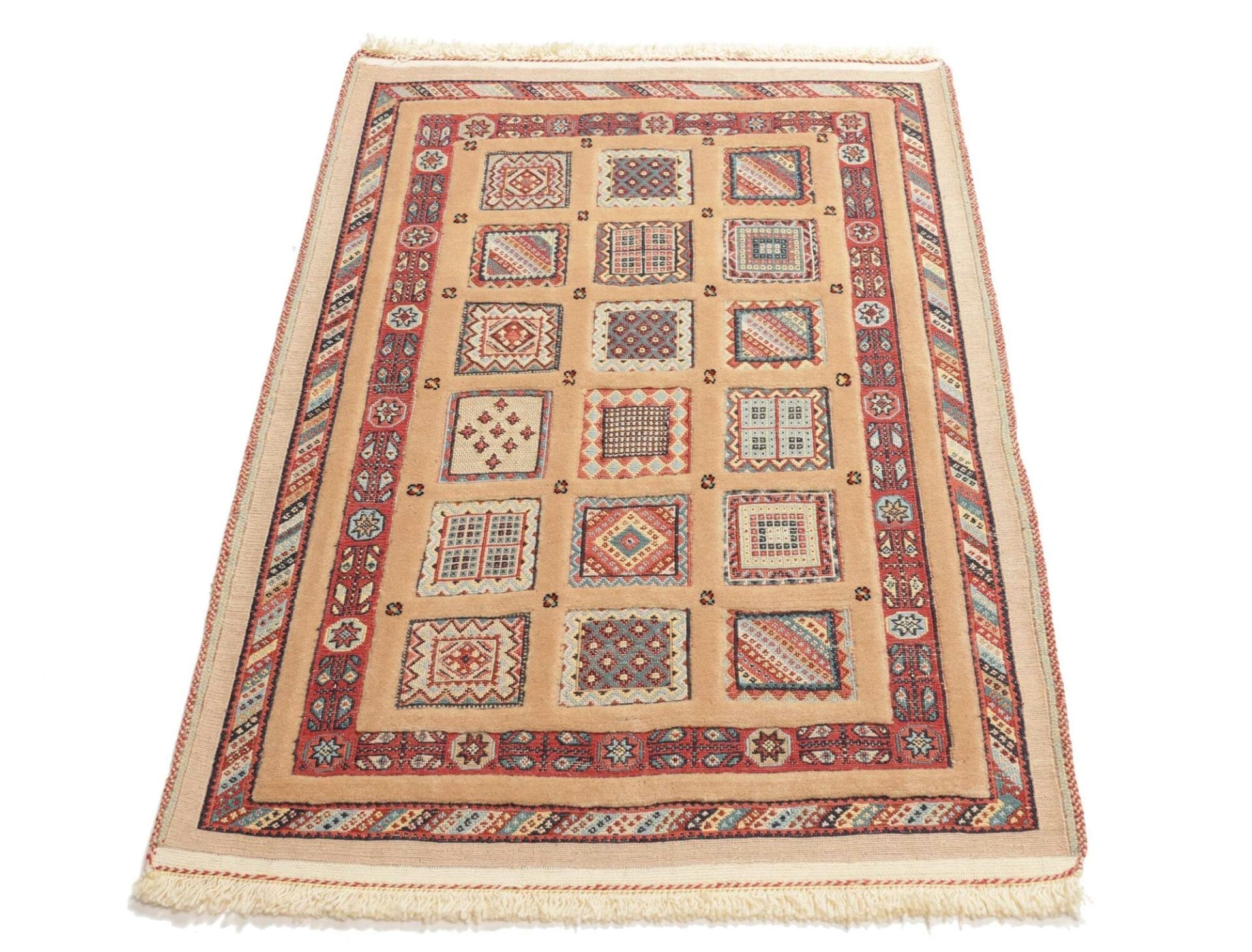 Perserteppich aus Iran, 88 × 118 cm