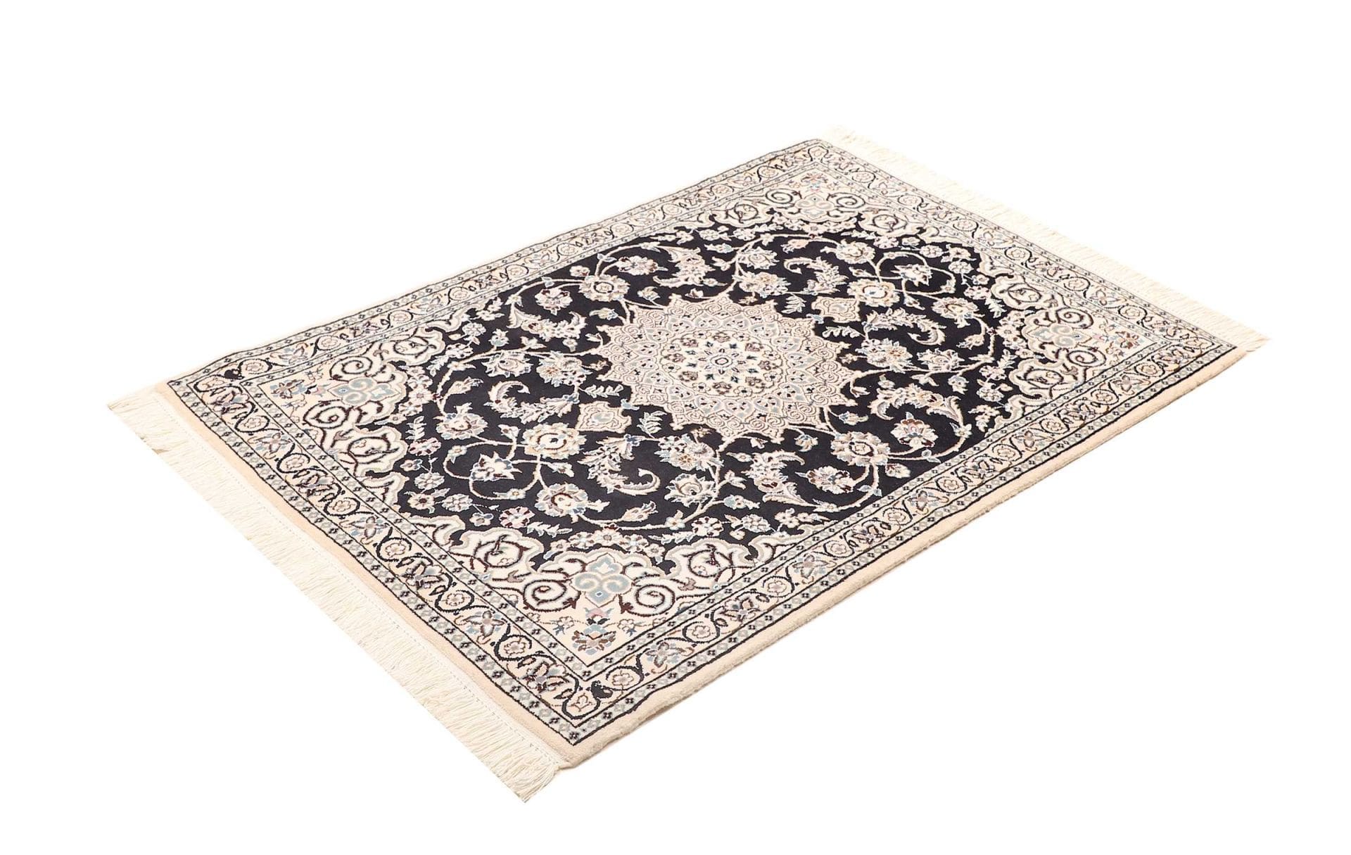 Nain Perserteppich 93 × 130 cm aus Wolle, handgeknüpft