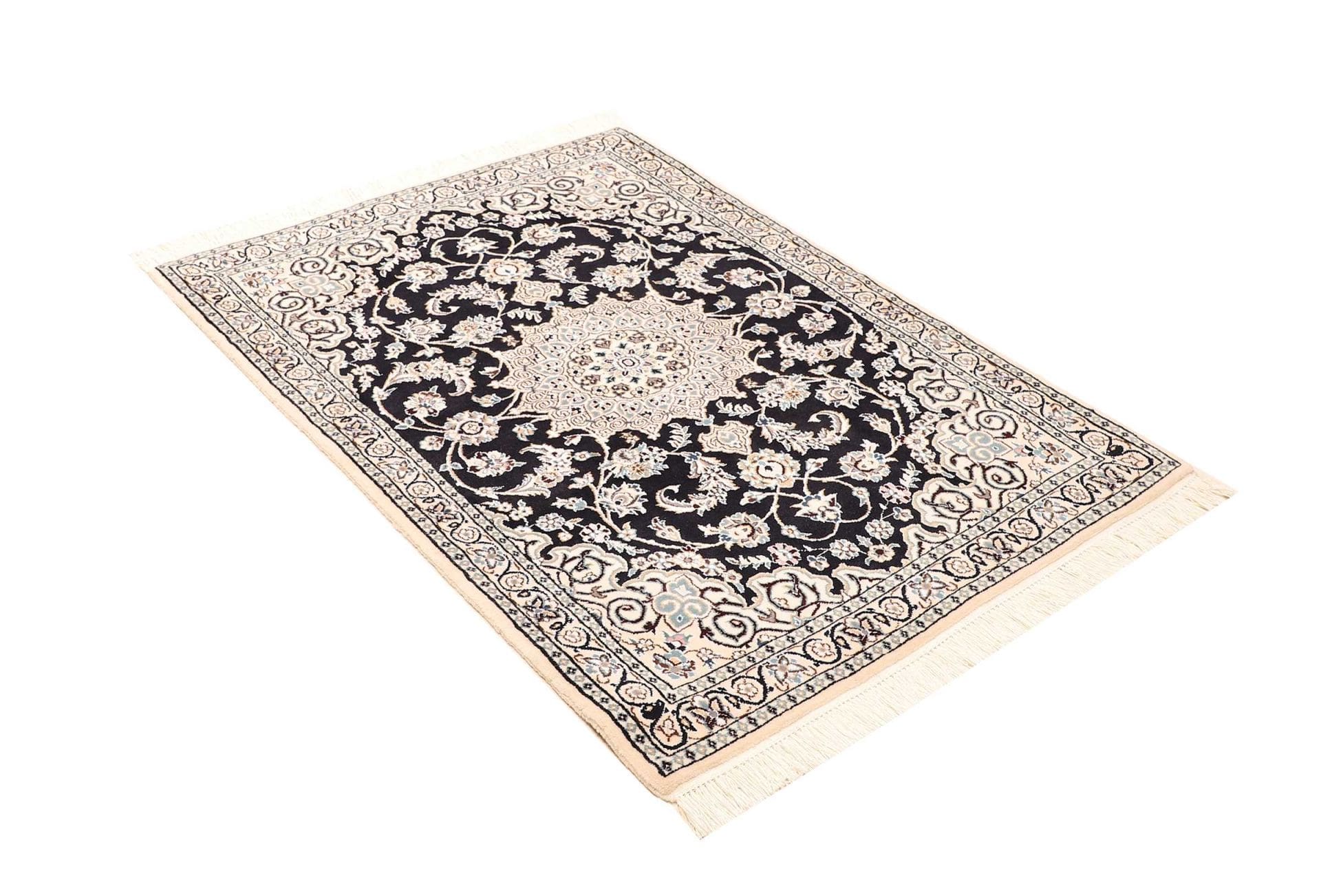 Nain Perserteppich 93 × 130 cm aus Wolle, handgeknüpft