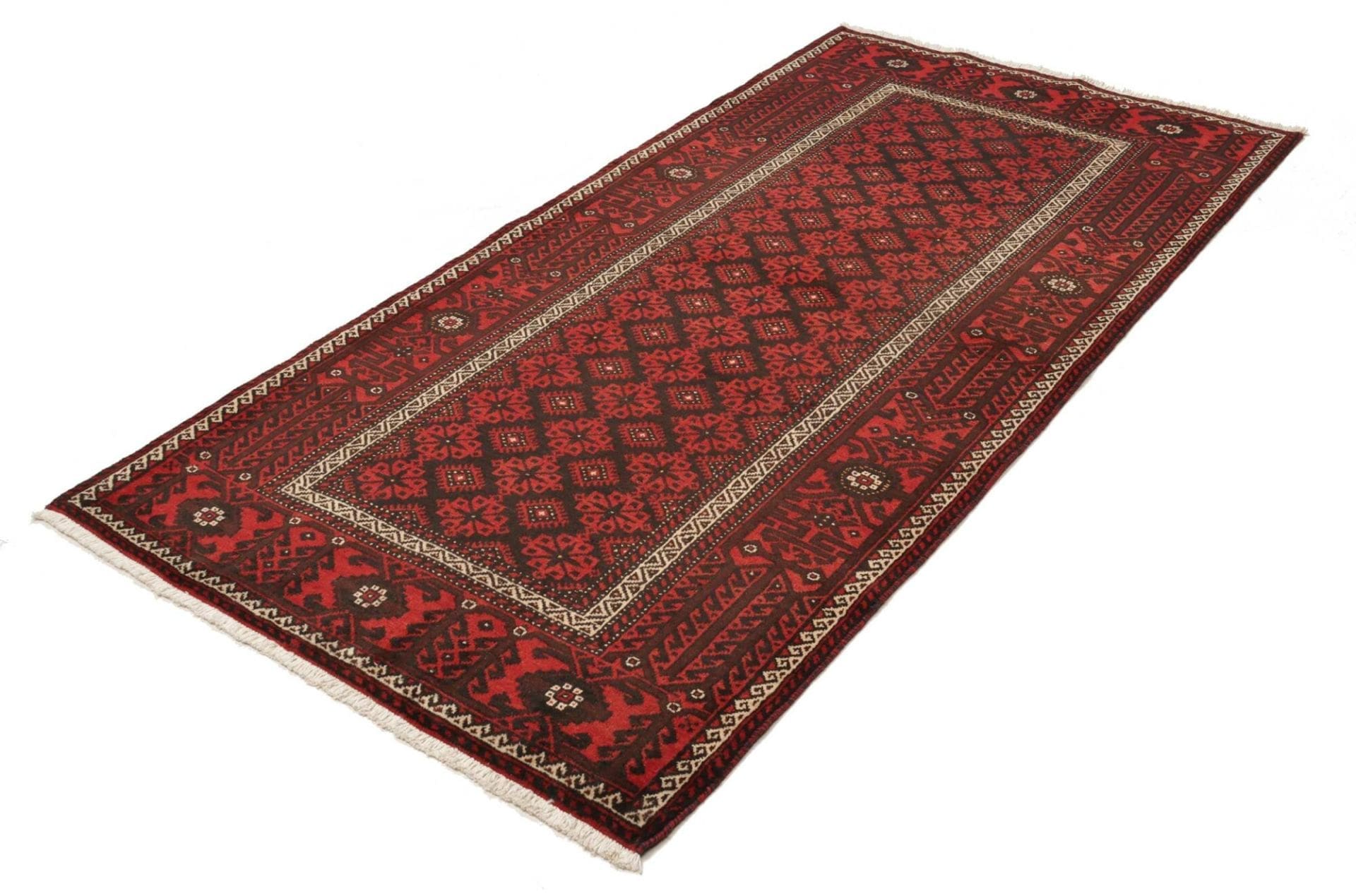 perserteppich-112-x-211cm-handgeknupft-aus-schurwolle-nain-muster-1 Handgeknüpfter Nain Perserteppich 112 × 211 cm