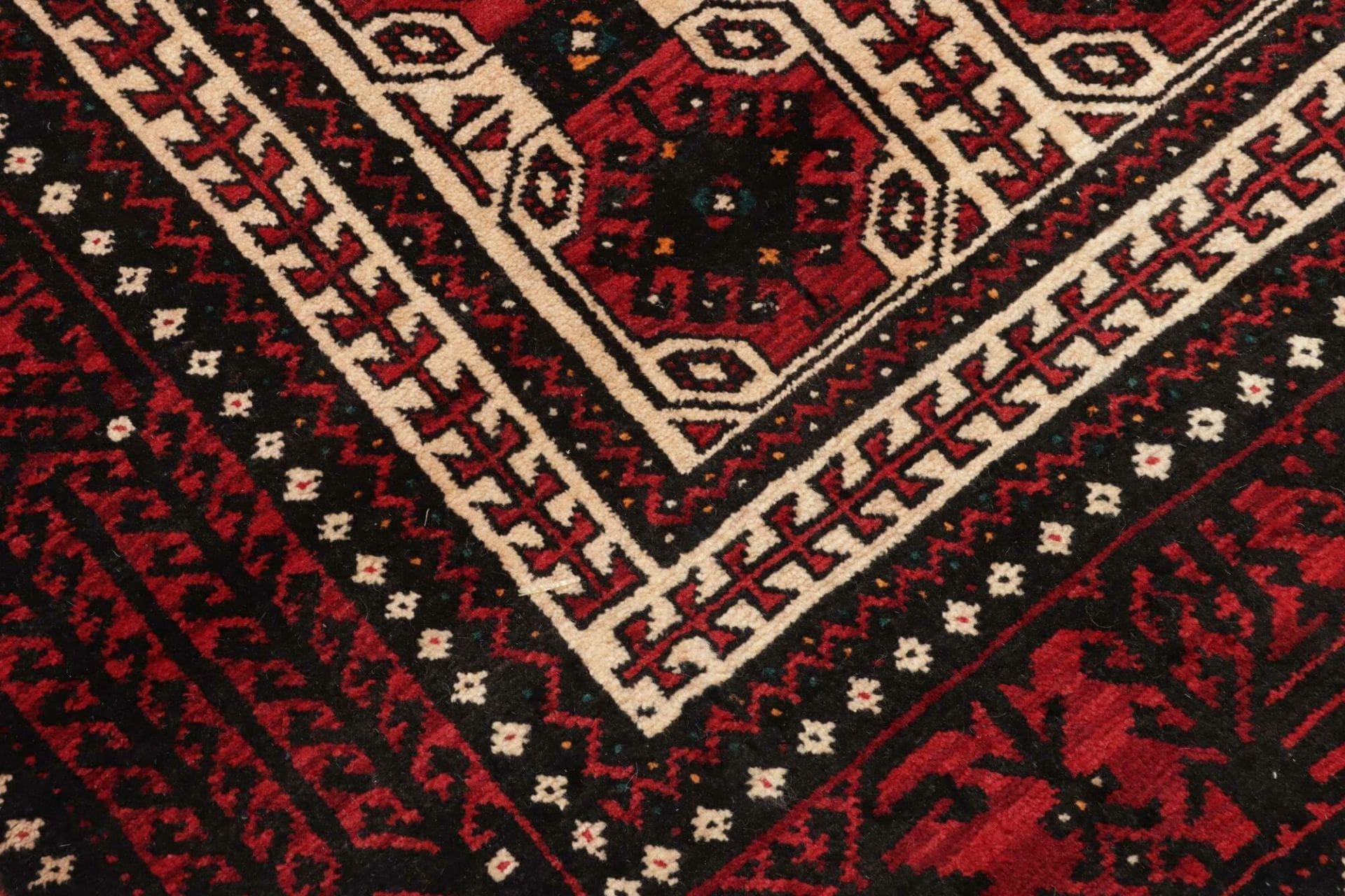 Handgeknüpfter Nain Perserteppich, 104 × 193 cm, Wolle