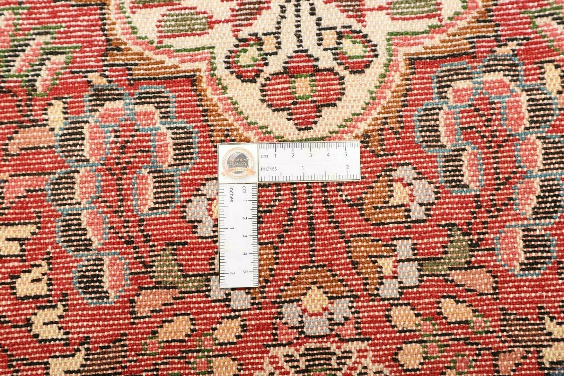 Handgeknüpfter Hamadan Perserteppich, 73 × 137 cm, Wolle
