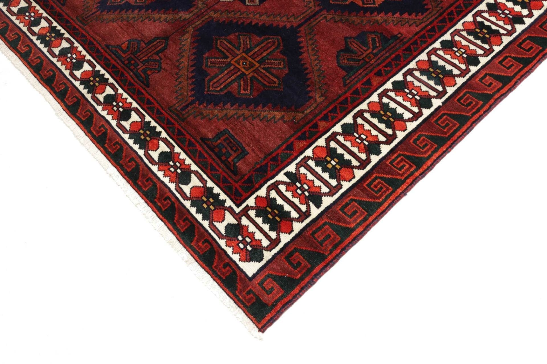 lori-teppich-203-x-270cm-geometrisches-muster-handgeknupft-6 Loribaft Perserteppich 203 × 270 cm aus Wolle, handgeknüpft