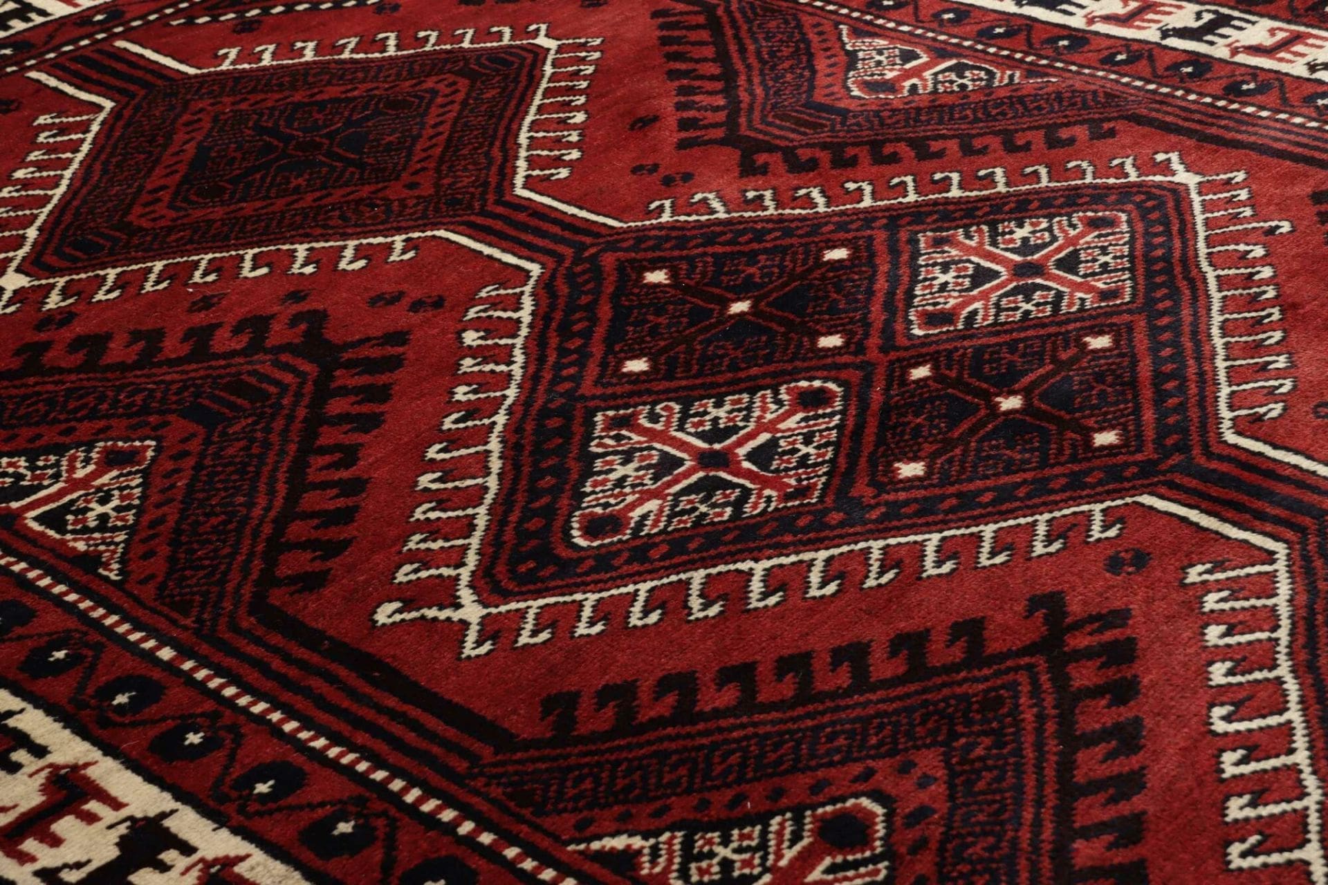 lori-orientteppich-183-x-260cm-geometrisches-muster-handgeknupft-7 Loribaft Perserteppich 183 × 260 cm aus Wolle, handgeknüpft