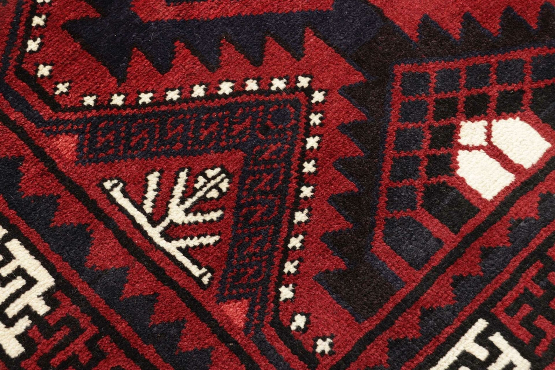 lori-orientteppich-189-x-260-cm-geometrisch-handgeknupft-5 Handgeknüpfter Loribaft Perserteppich 189 × 260 cm