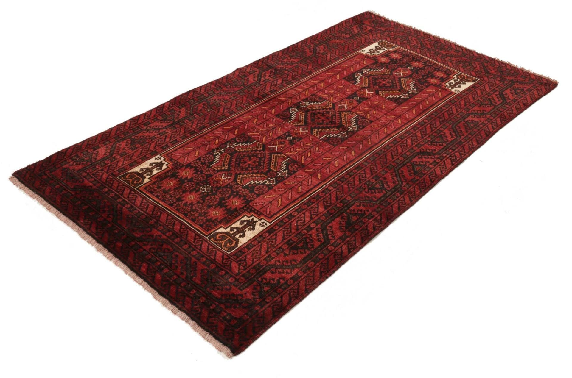 Handgeknüpfter Nain Perserteppich 111 × 200 cm