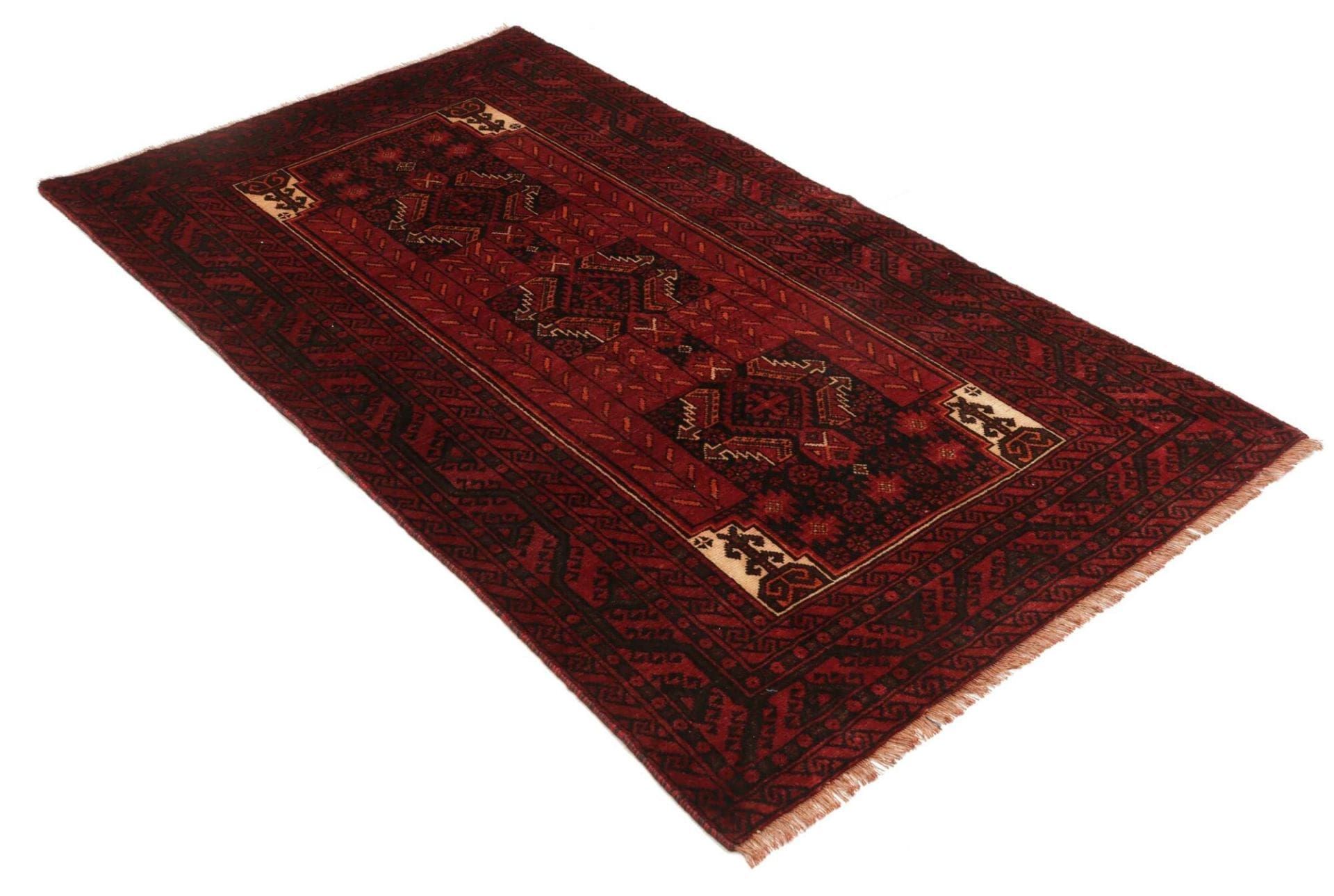 Handgeknüpfter Nain Perserteppich 111 × 200 cm